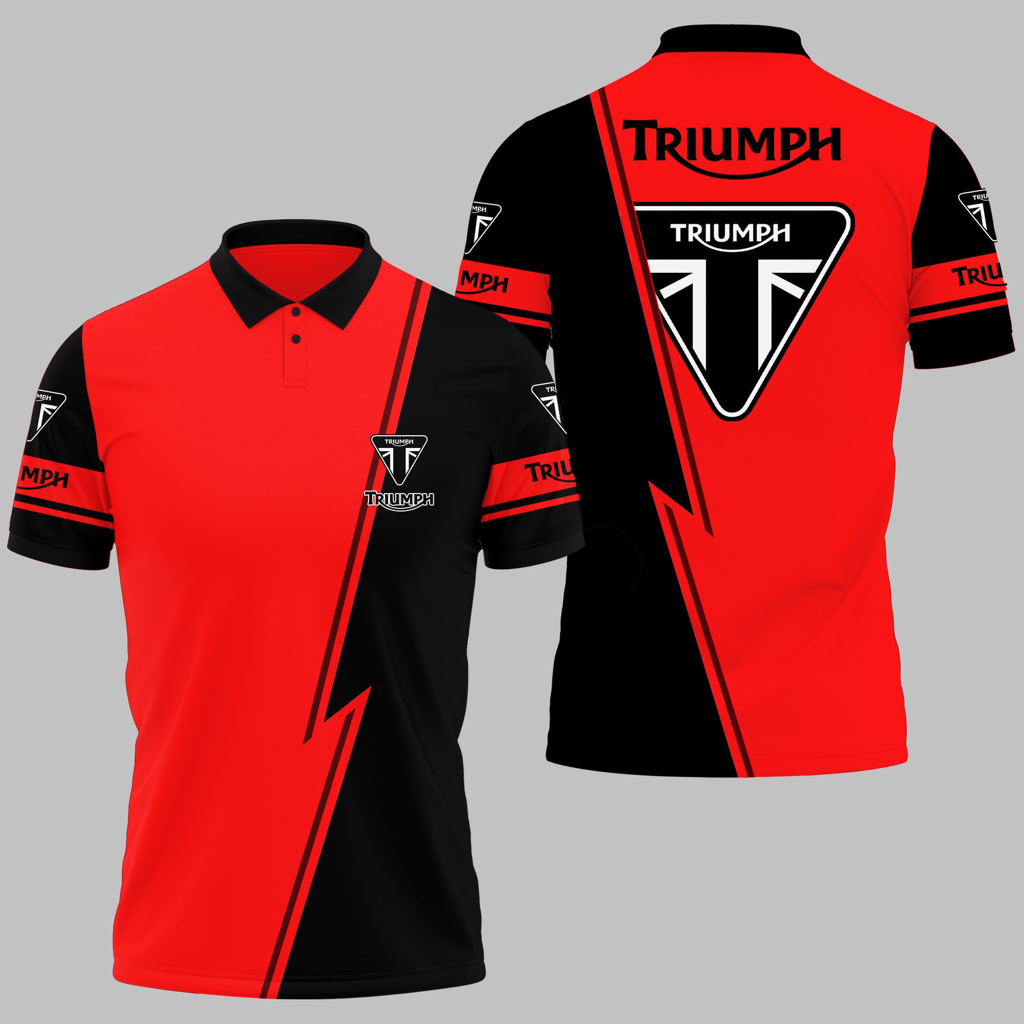 Triumph Polo Shirt Ver 3 - Famjoys Triumph Polo Shirt Ver 3 - Famjoys