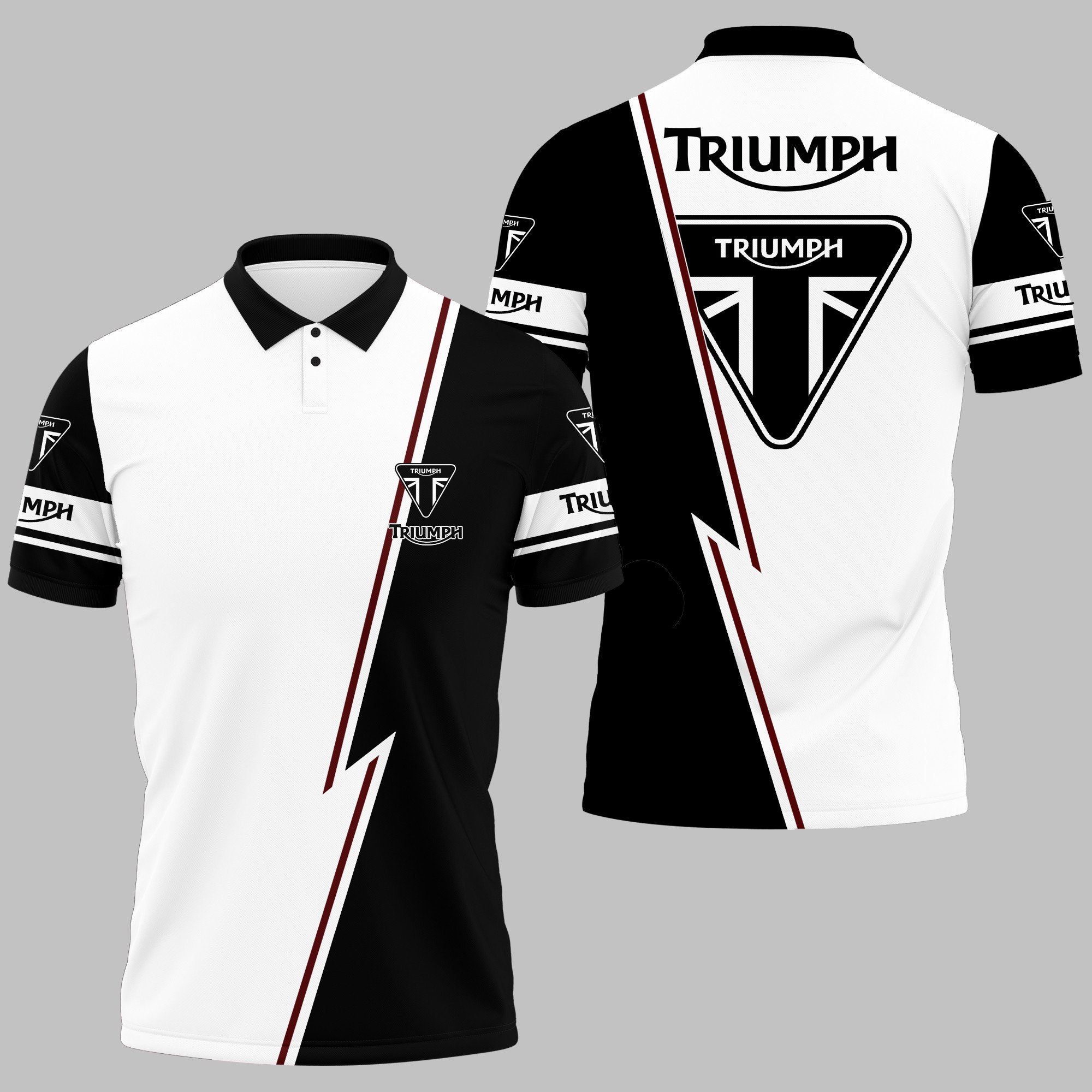 Triumph Polo Shirt Ver 3 - Famjoys Triumph Polo Shirt Ver 3 - Famjoys