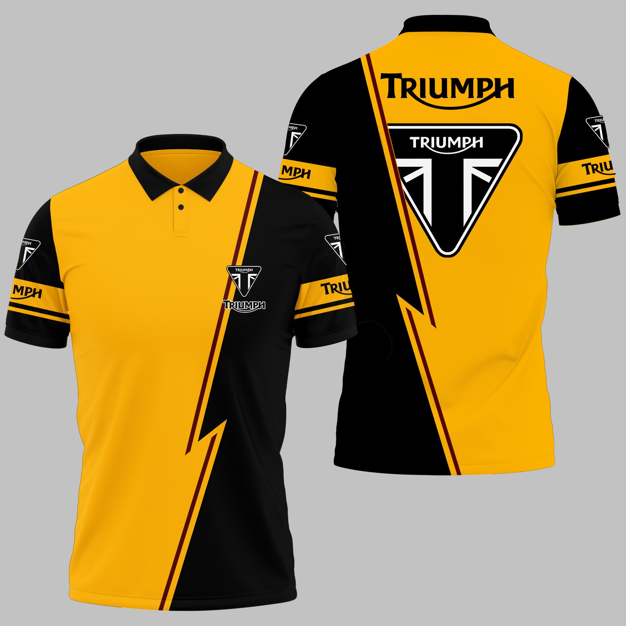 Triumph Polo Shirt Ver 3 - Famjoys Triumph Polo Shirt Ver 3 - Famjoys