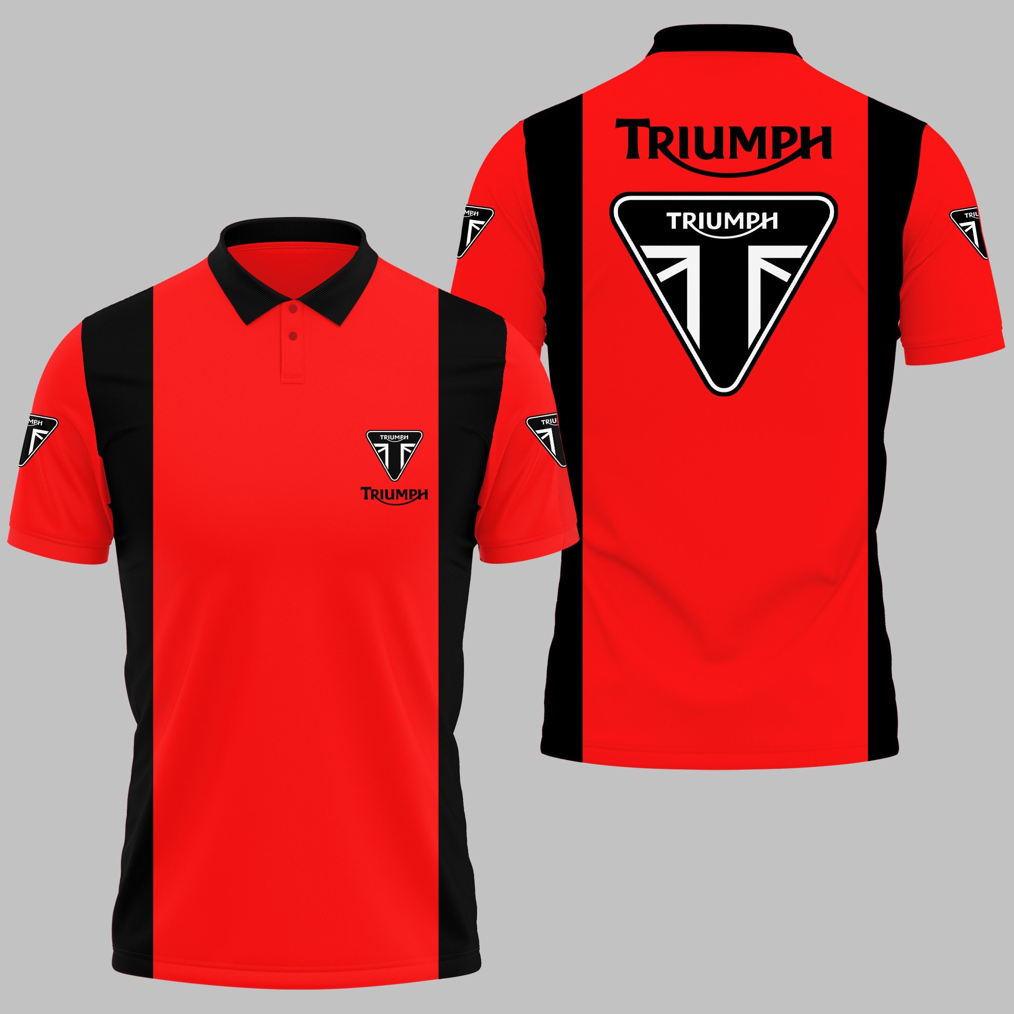 Triumph Polo Shirt Ver 4 - Famjoys Triumph Polo Shirt Ver 4 - Famjoys