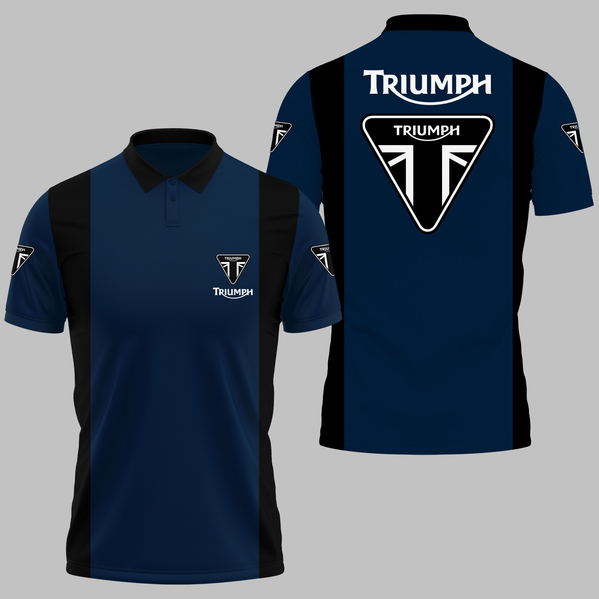 Triumph Polo Shirt Ver 4 - Famjoys Triumph Polo Shirt Ver 4 - Famjoys
