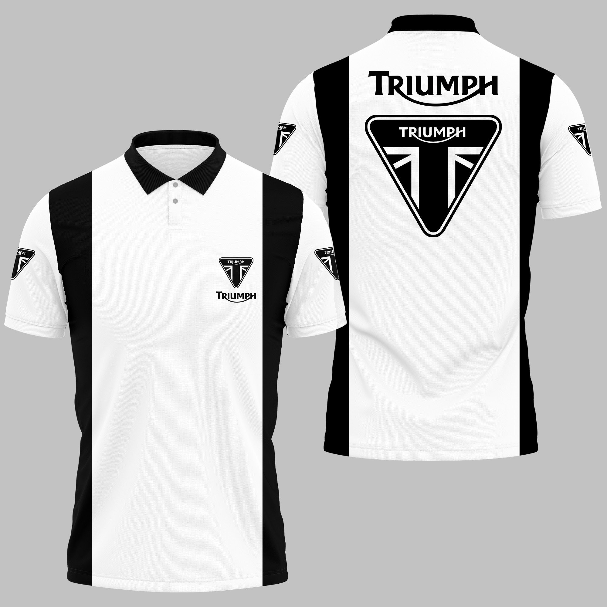 Triumph Polo Shirt Ver 4 - Famjoys Triumph Polo Shirt Ver 4 - Famjoys