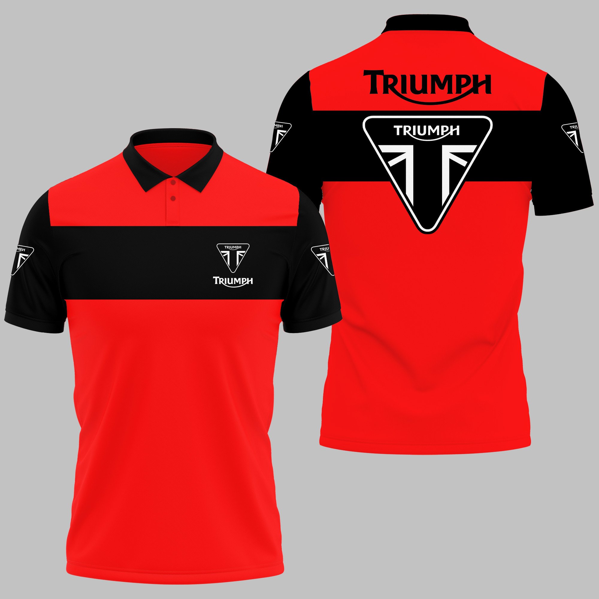 Triumph Polo Shirt Ver 5 - Famjoys Triumph Polo Shirt Ver 5 - Famjoys