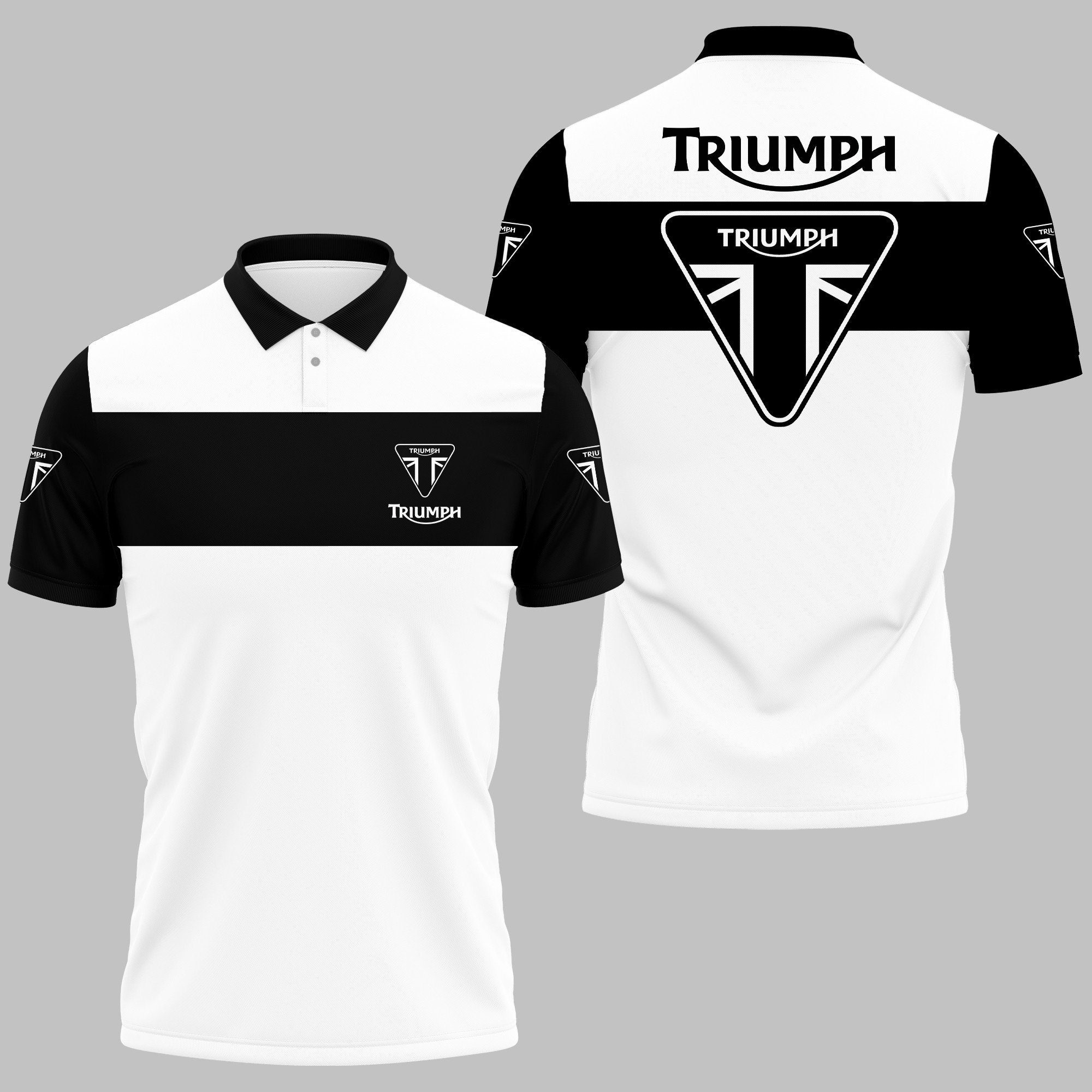 Triumph Polo Shirt Ver 5 - Famjoys Triumph Polo Shirt Ver 5 - Famjoys