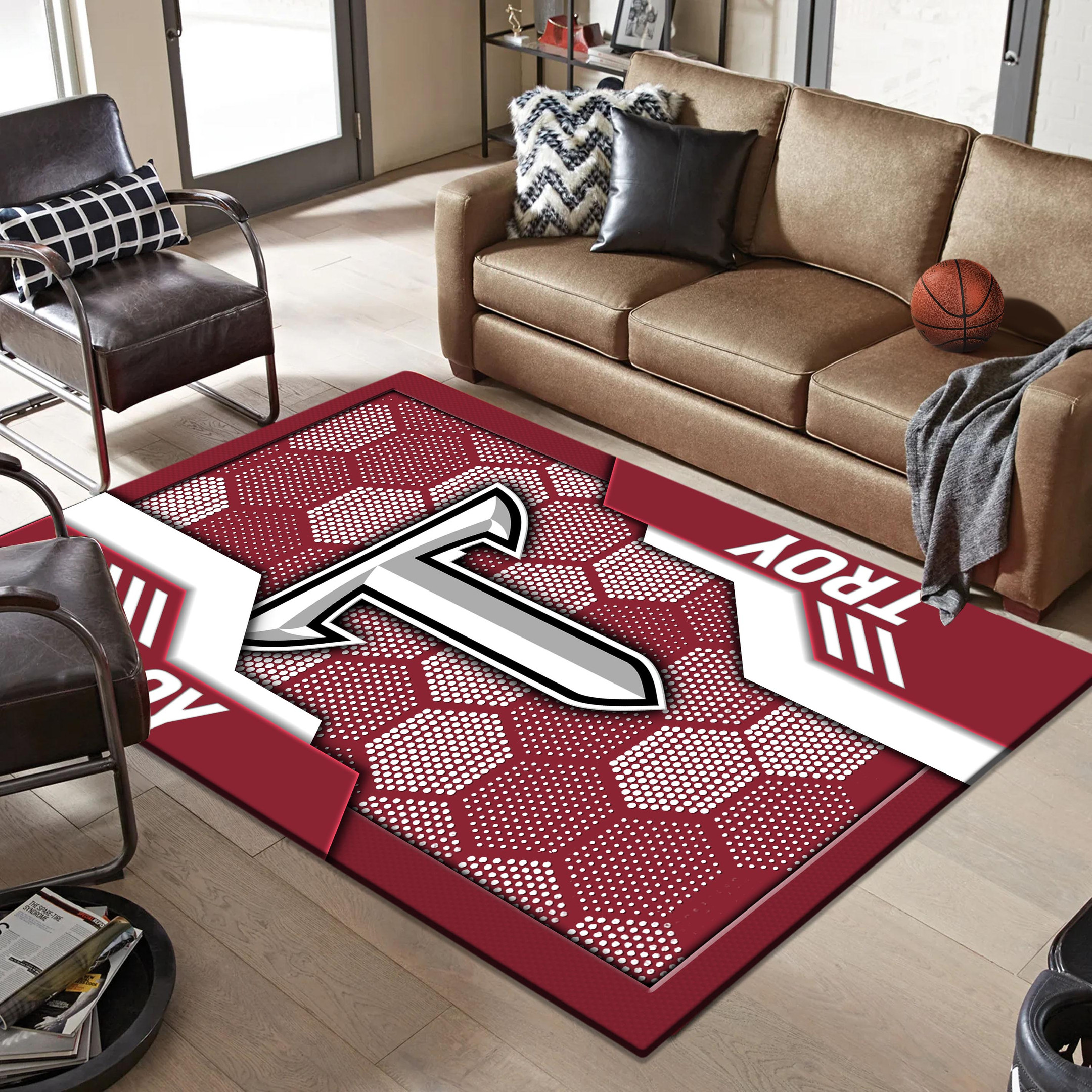 Troy Trojans Area Rugs 3802 - Famjoys Troy Trojans Area Rugs 3802 - Famjoys