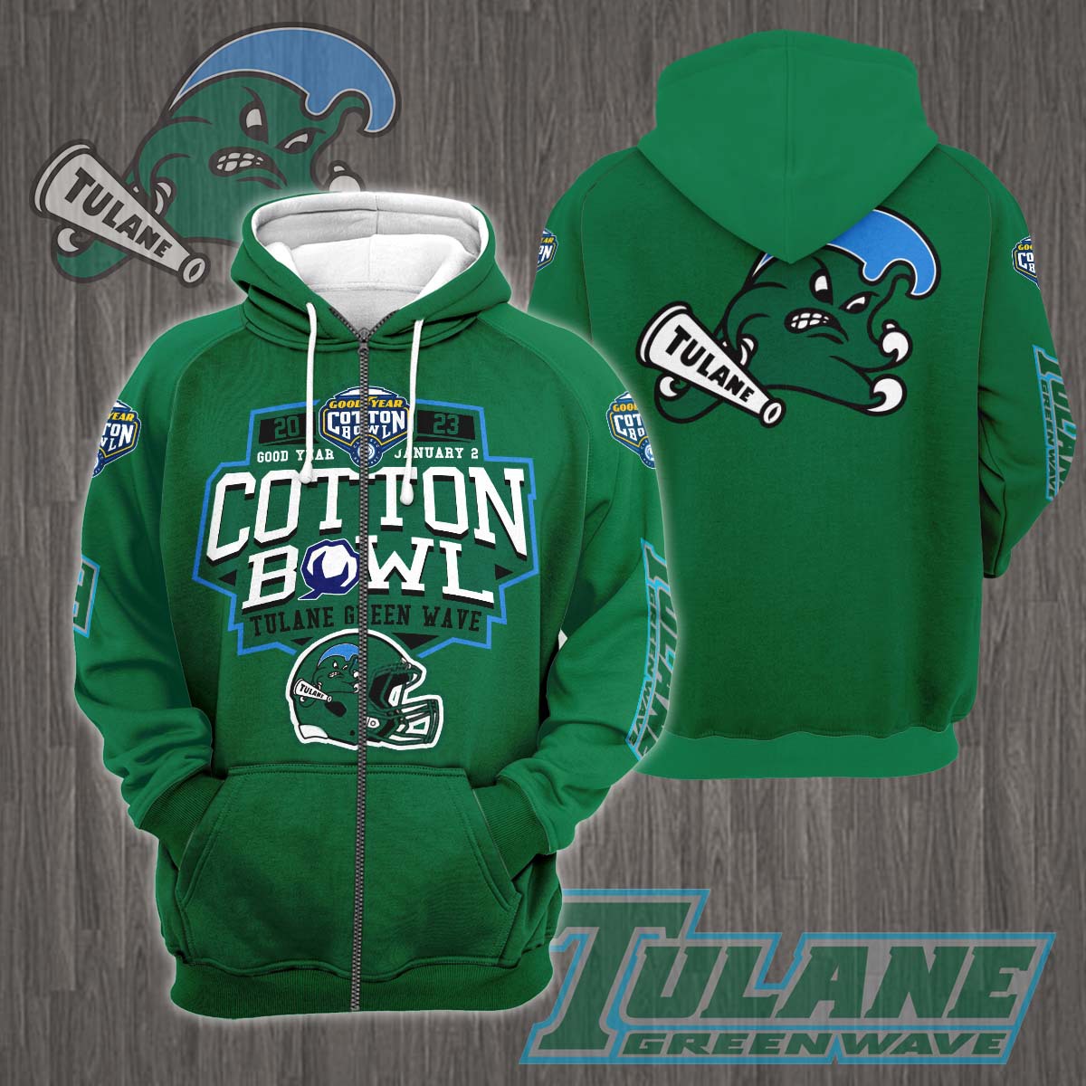 Tulane Green Wave 2023 Cotton Bowl Champions Shirt - Famjoys Tulane Green Wave 2023 Cotton Bowl Champions Shirt - Famjoys