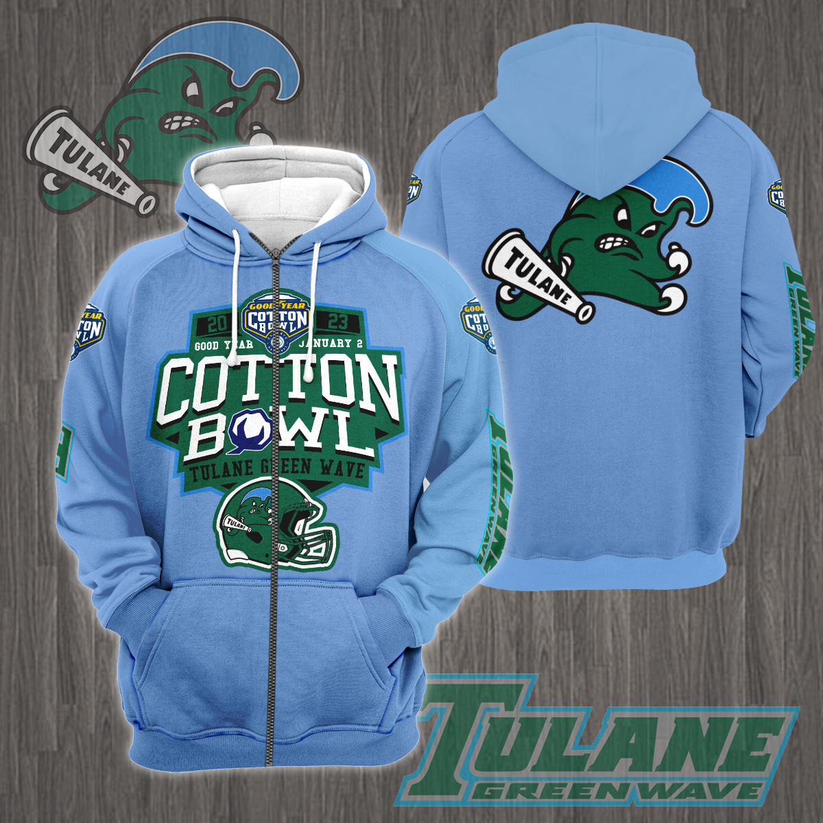Tulane Green Wave 2023 Cotton Bowl Champions Shirt - Famjoys Tulane Green Wave 2023 Cotton Bowl Champions Shirt - Famjoys