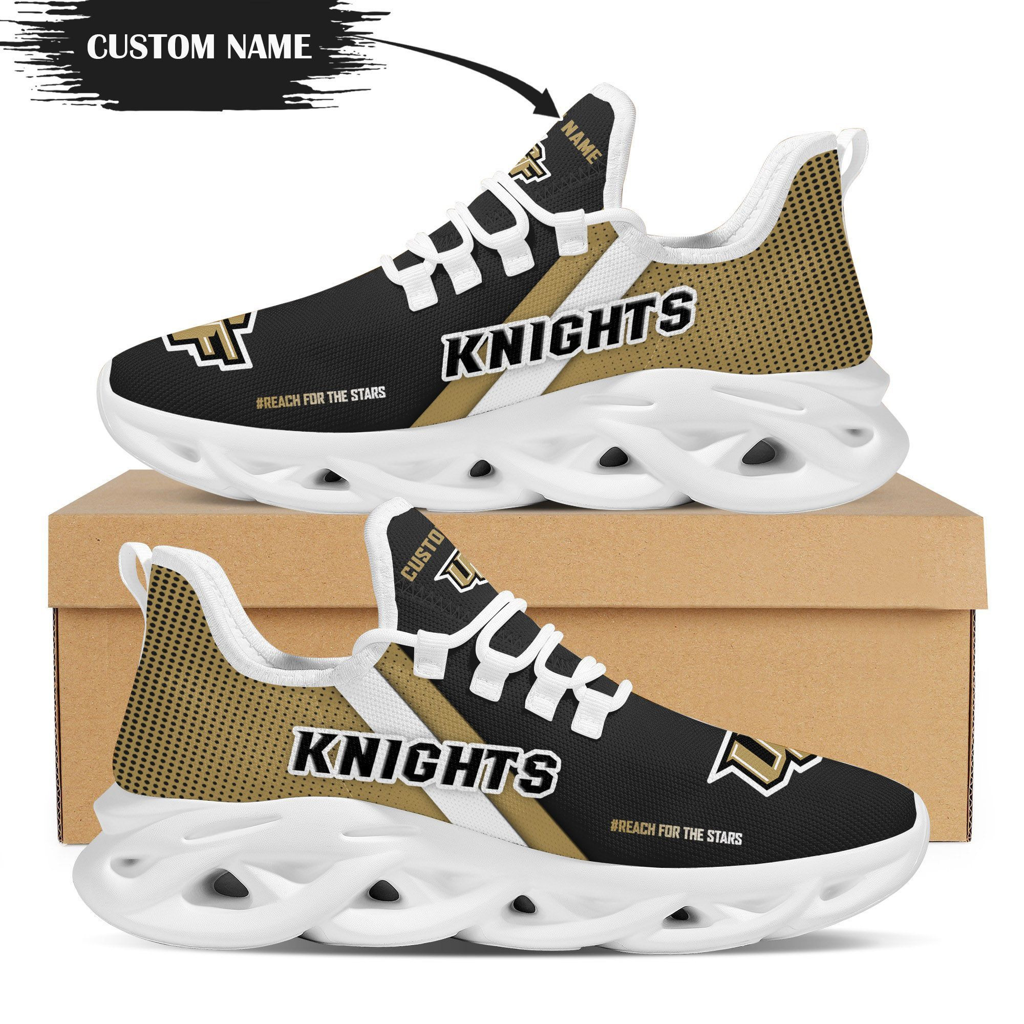 UCF Knights Custom Personalized Max Soul Sneakers Shoes University of Central Florida - Famjoys UCF Knights Custom Personalized Max Soul Sneakers Shoes University of Central Florida - Famjoys