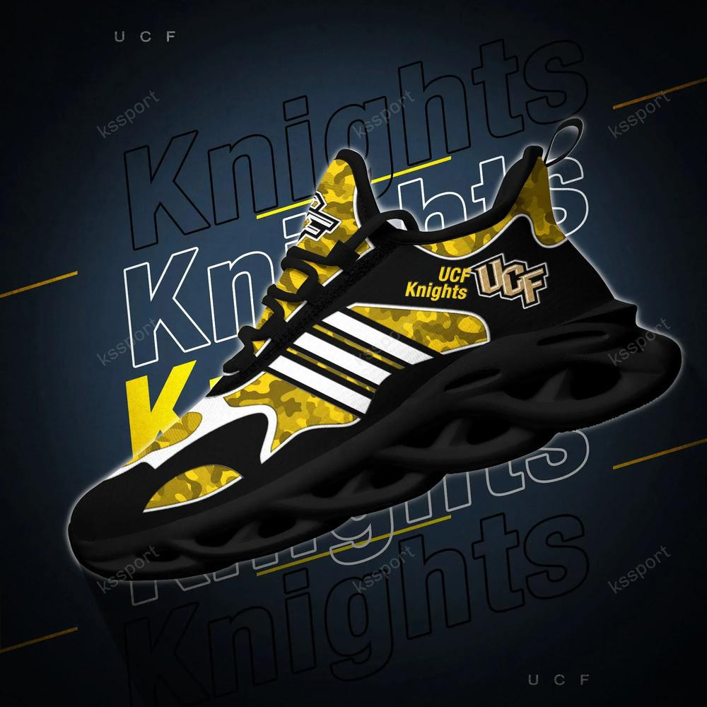 Ucf Knights Max Soul Clunky, Camo Running Sneakers For Fan Ever - Famjoys Ucf Knights Max Soul Clunky, Camo Running Sneakers For Fan Ever - Famjoys