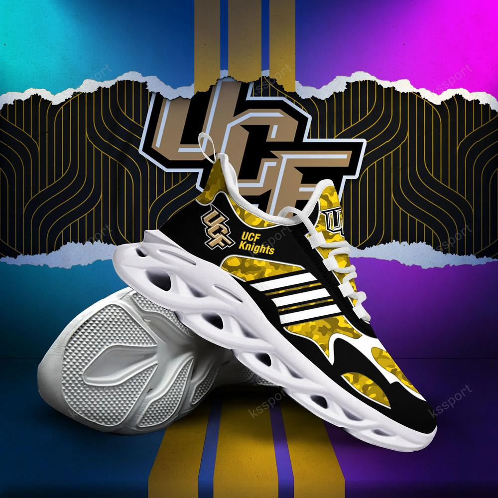 Ucf Knights Max Soul Clunky, Camo Running Sneakers For Fan Ever - Famjoys Ucf Knights Max Soul Clunky, Camo Running Sneakers For Fan Ever - Famjoys