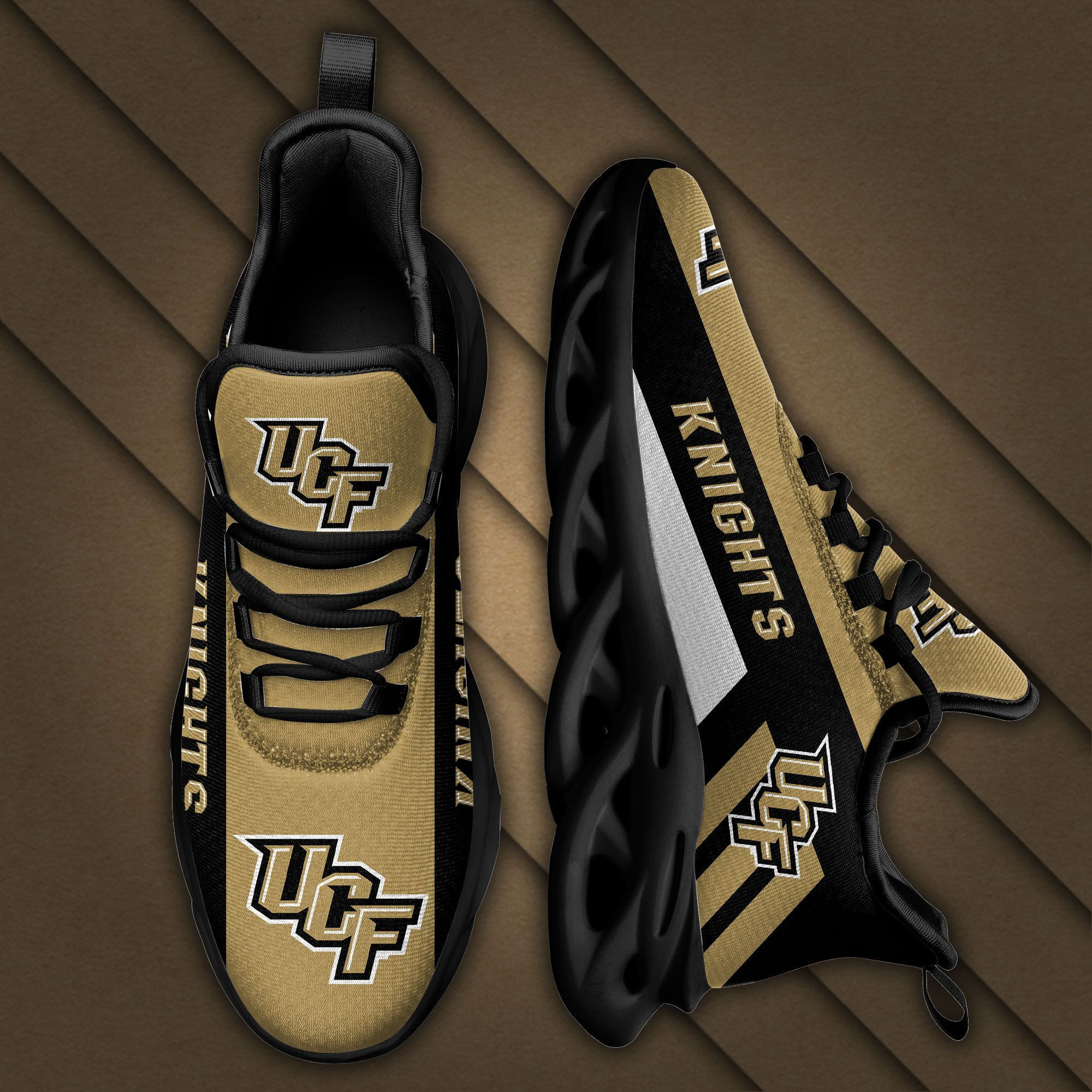 UCF Knights Max Soul Sneakers Shoes - Famjoys UCF Knights Max Soul Sneakers Shoes - Famjoys