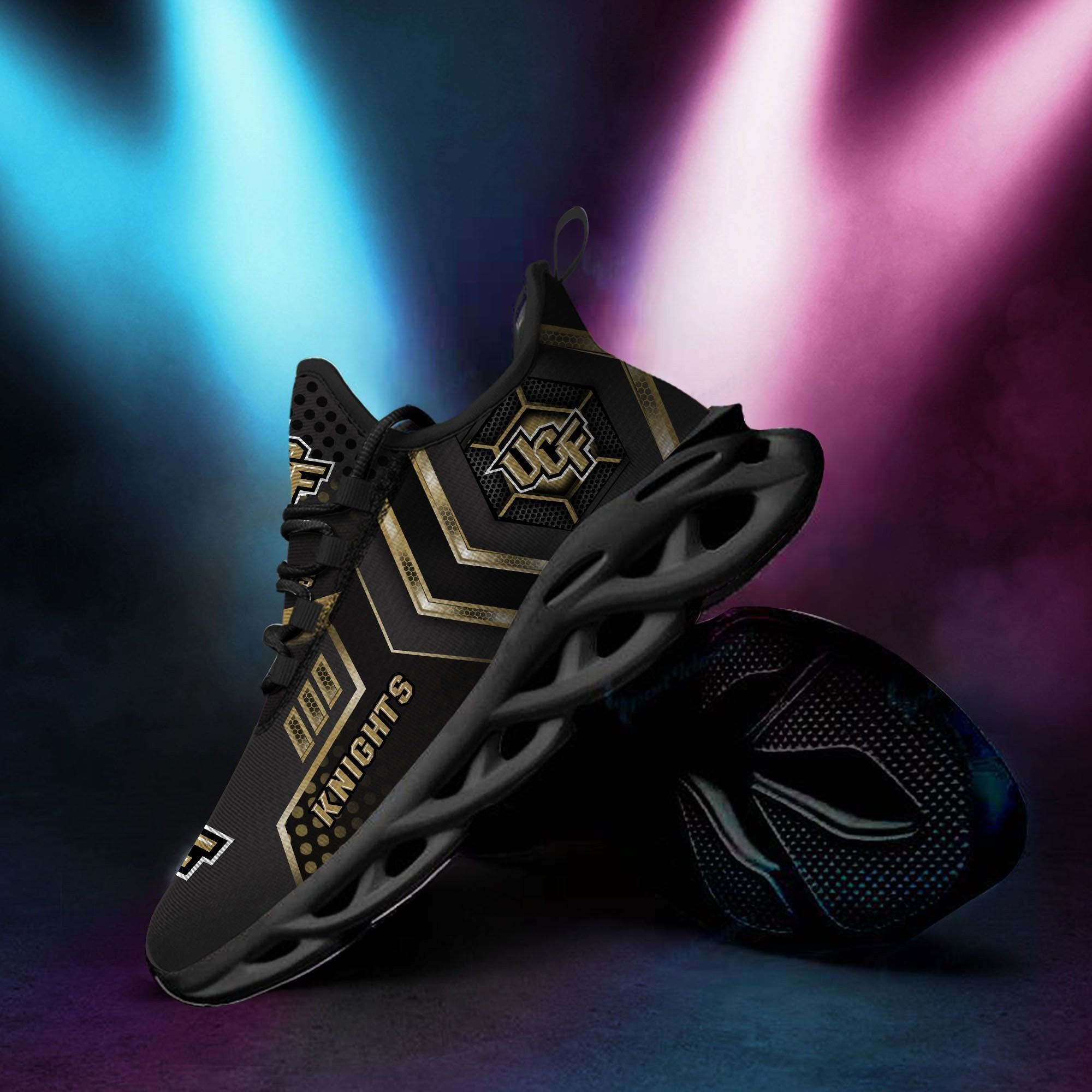UCF Knights Max Soul Sneakers Shoes - Famjoys UCF Knights Max Soul Sneakers Shoes - Famjoys