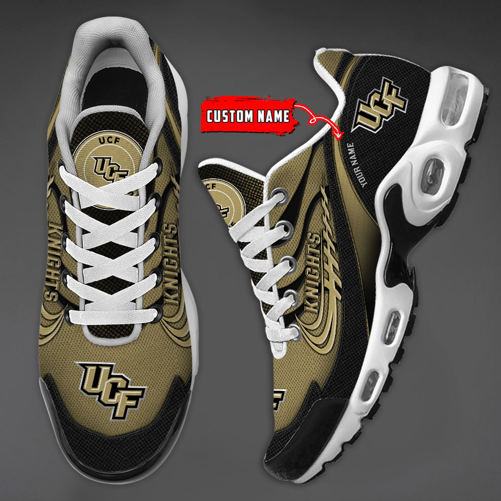 UCF Knights Personalized Name Air Cushion Sports Shoes Sneaker KLTNS220532 - Famjoys UCF Knights Personalized Name Air Cushion Sports Shoes Sneaker KLTNS220532 - Famjoys