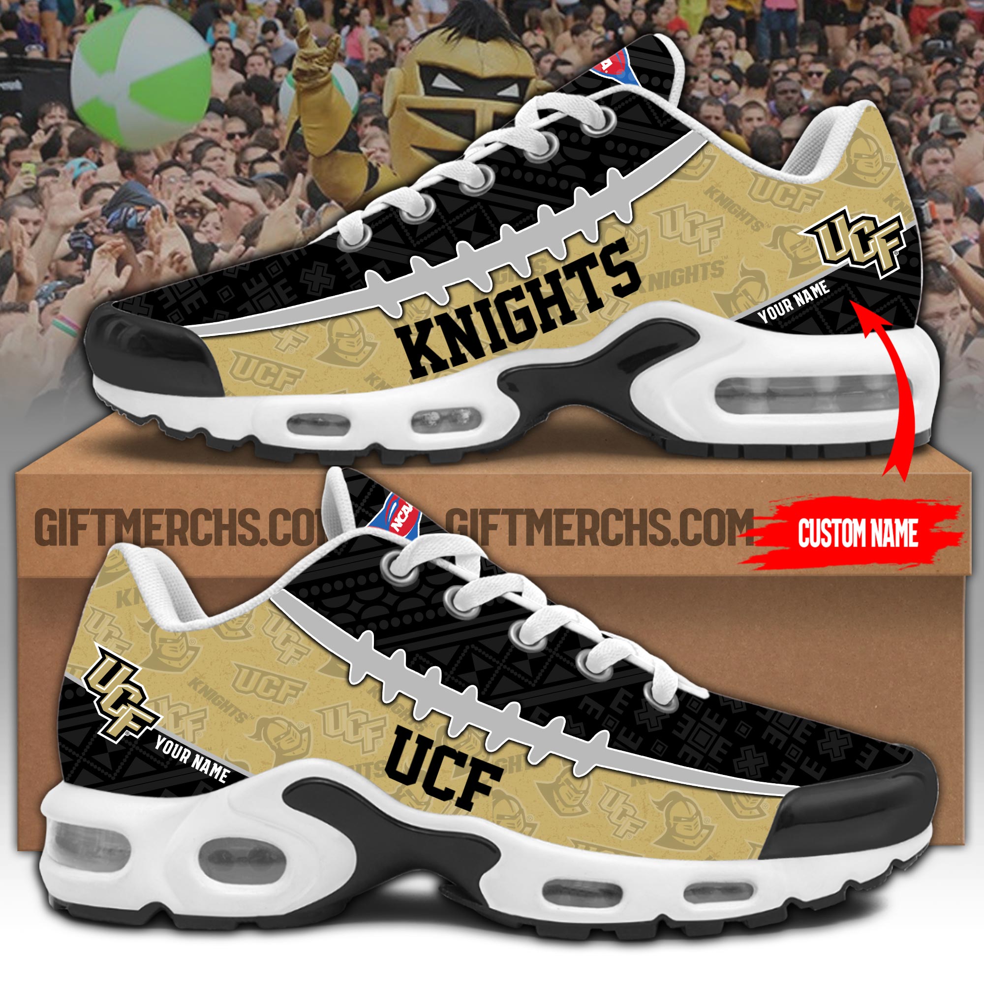 UCF Knights Personalized Shoes - Famjoys UCF Knights Personalized Shoes - Famjoys