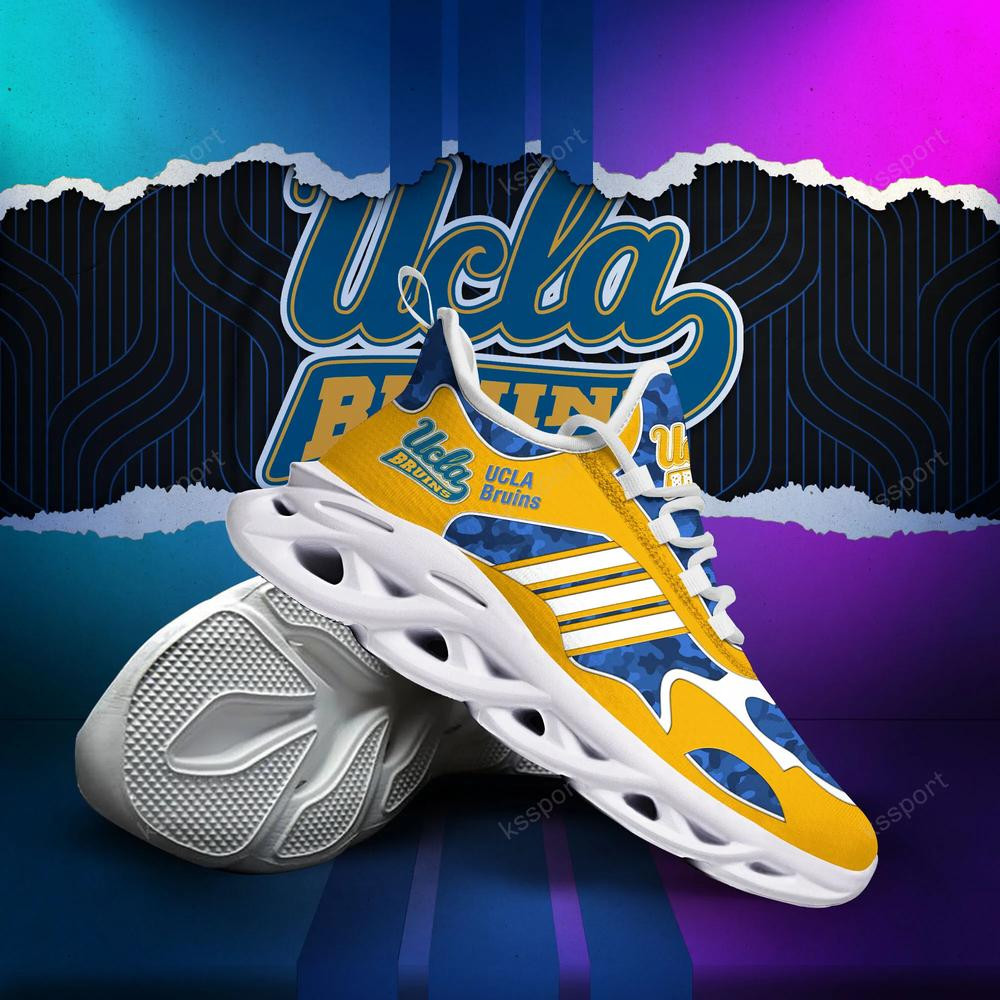 UCLA Bruins Max Soul Clunky, Camo Running Sneakers For Fan Ever - Famjoys UCLA Bruins Max Soul Clunky, Camo Running Sneakers For Fan Ever - Famjoys