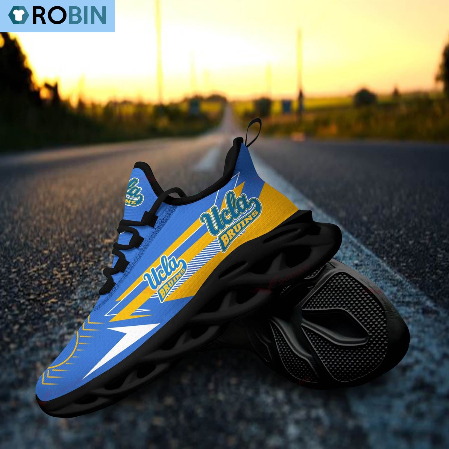 UCLA Bruins Sport Shoes Sneakers - Famjoys UCLA Bruins Sport Shoes Sneakers - Famjoys