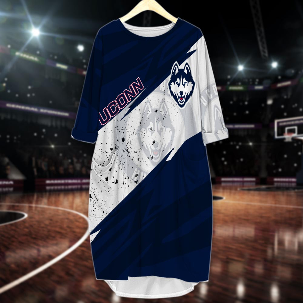 Uconn Huskies All Over Print Apparel - Famjoys Uconn Huskies All Over Print Apparel - Famjoys