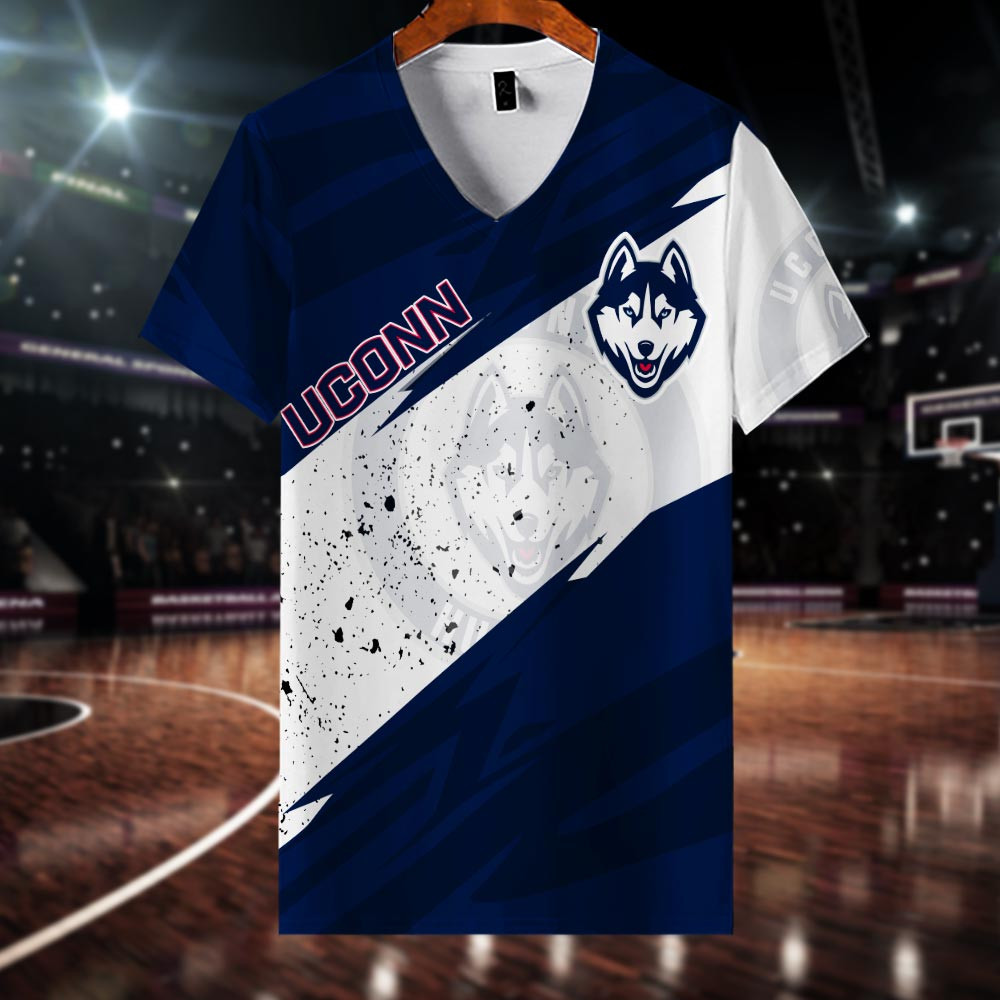 Uconn Huskies All Over Print Apparel - Famjoys Uconn Huskies All Over Print Apparel - Famjoys