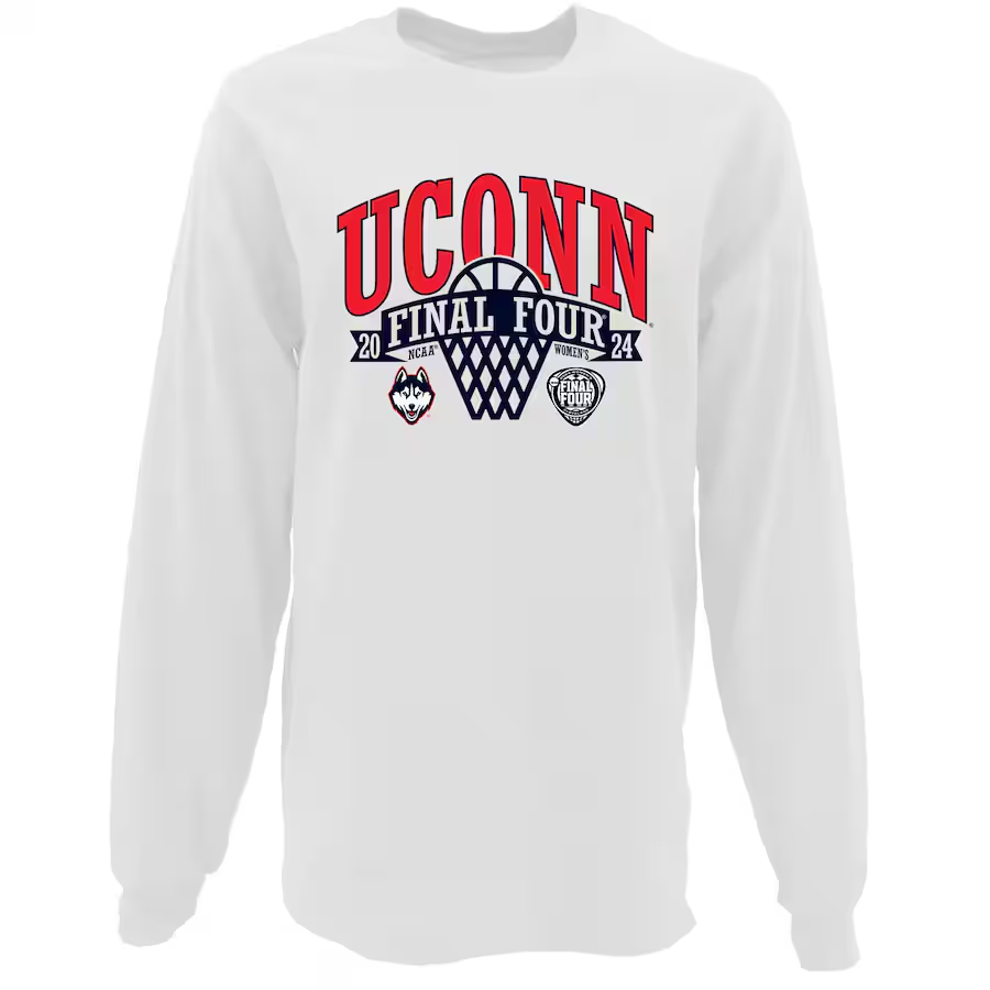 UConn Huskies Blue 84 White Final Four Long Sleeve TShirt Limited - Famjoys UConn Huskies Blue 84 White Final Four Long Sleeve TShirt Limited - Famjoys