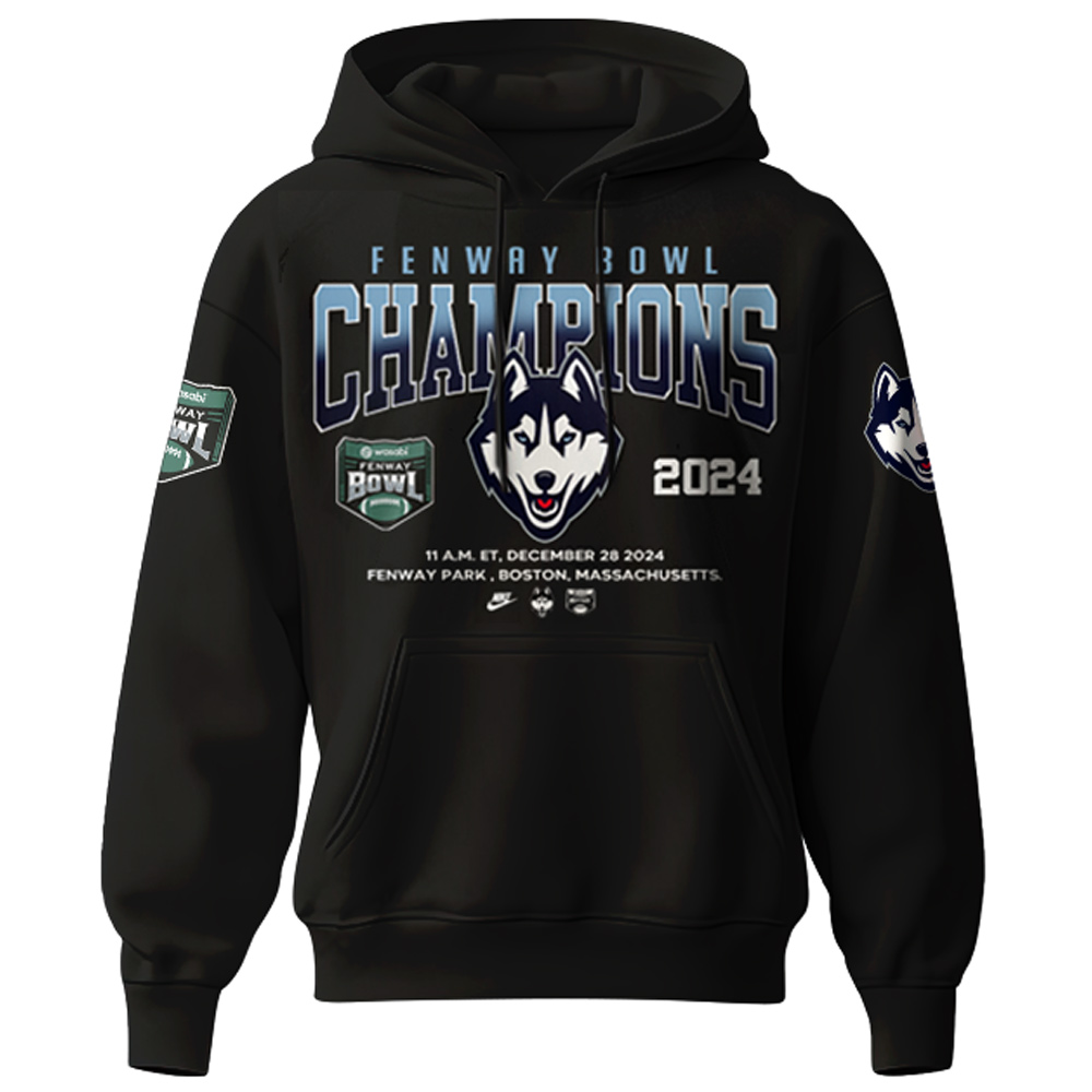 UConn Huskies Bowl Champion Hoodie Version - Famjoys UConn Huskies Bowl Champion Hoodie Version - Famjoys