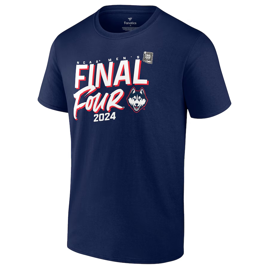 Uconn Huskies Final Four Regional Champions TShirt Limited - Famjoys Uconn Huskies Final Four Regional Champions TShirt Limited - Famjoys