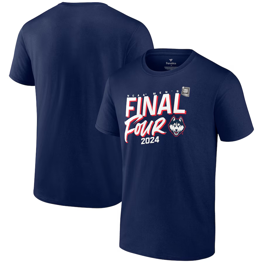 Uconn Huskies Final Four Regional Champions TShirt Limited - Famjoys Uconn Huskies Final Four Regional Champions TShirt Limited - Famjoys