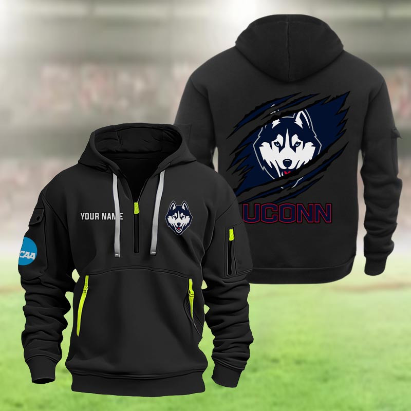 Uconn Huskies Heavy Hoodie - Famjoys Uconn Huskies Heavy Hoodie - Famjoys
