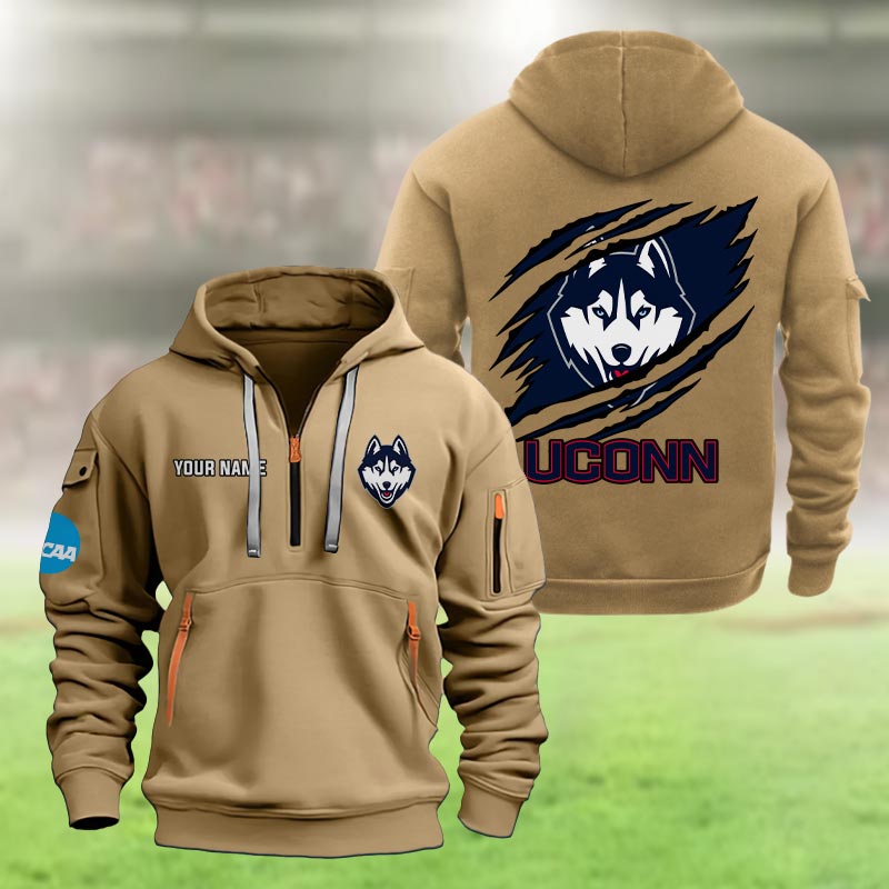 Uconn Huskies Heavy Hoodie - Famjoys Uconn Huskies Heavy Hoodie - Famjoys