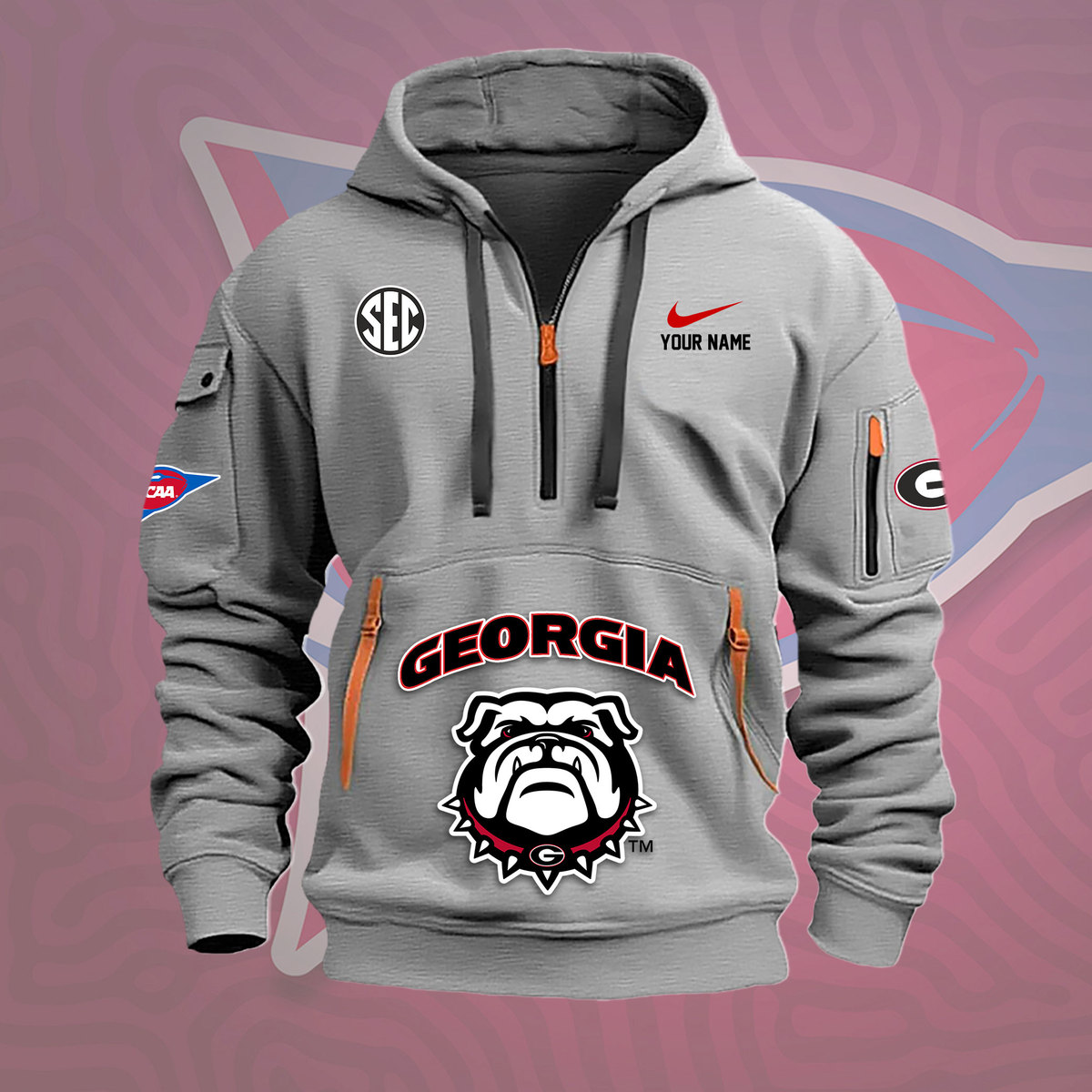 UCXLPC29926 Georgia Bulldogs football Heavy Hoodie - Famjoys UCXLPC29926 Georgia Bulldogs football Heavy Hoodie - Famjoys