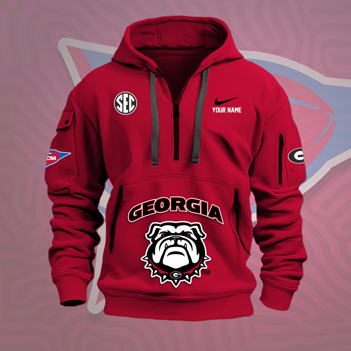 UCXLPC29926 Georgia Bulldogs football Heavy Hoodie - Famjoys UCXLPC29926 Georgia Bulldogs football Heavy Hoodie - Famjoys