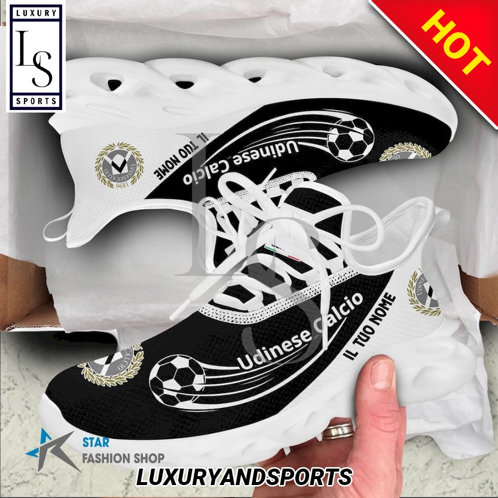 Udinese Calcio 1896 Serie A Custom Name Max Soul Shoes - Famjoys Udinese Calcio 1896 Serie A Custom Name Max Soul Shoes - Famjoys