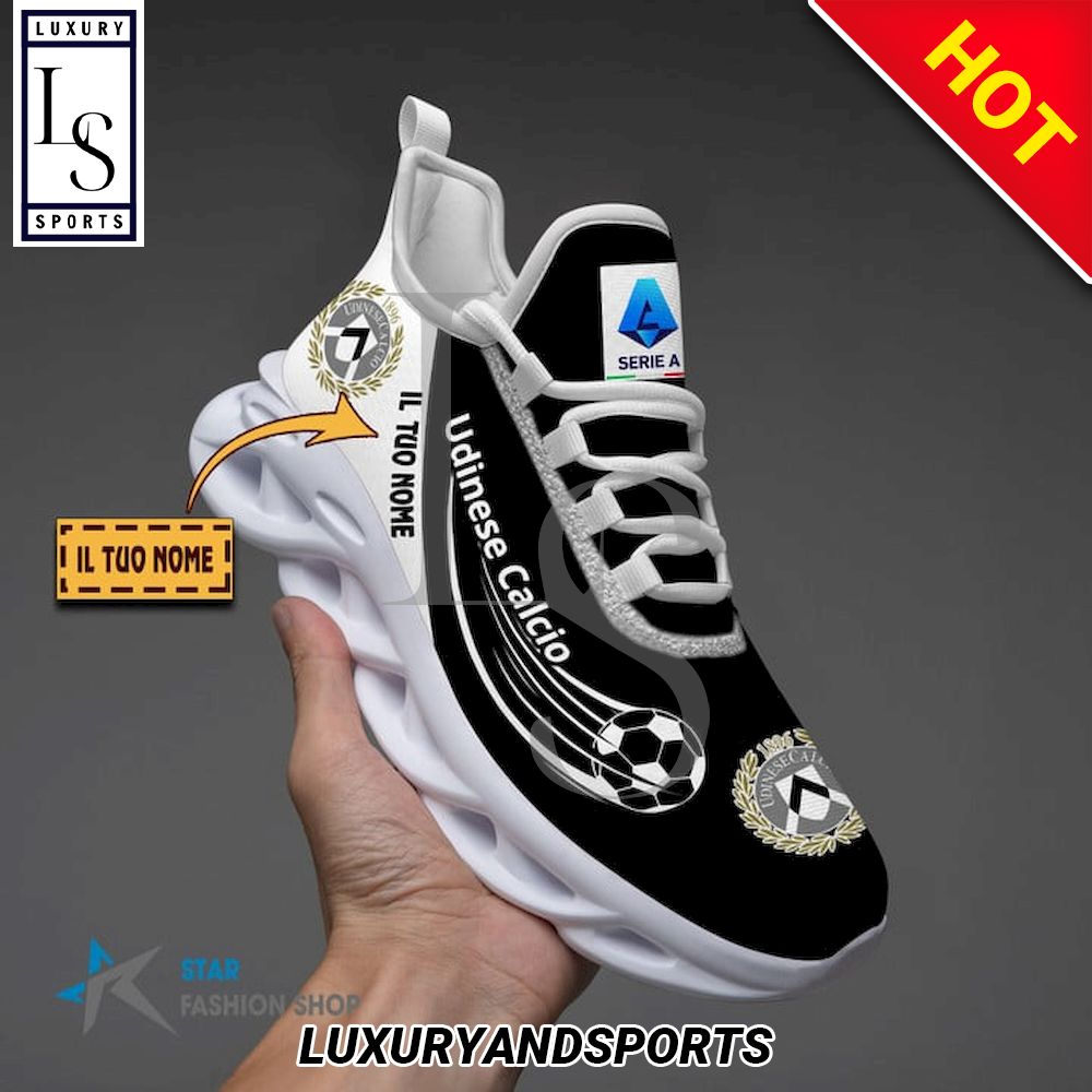 Udinese Calcio 1896 Serie A Custom Name Max Soul Shoes - Famjoys Udinese Calcio 1896 Serie A Custom Name Max Soul Shoes - Famjoys