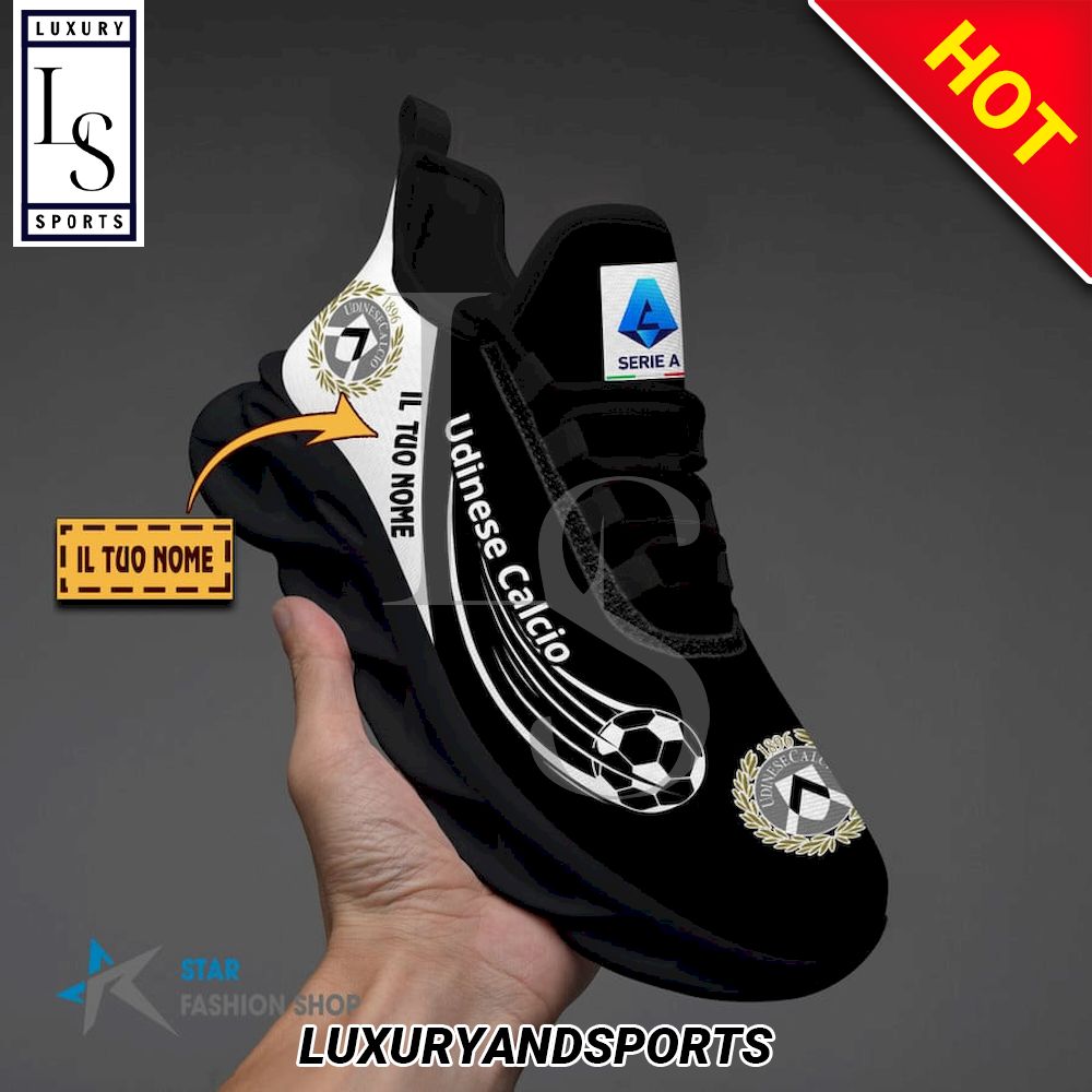 Udinese Calcio 1896 Serie A Custom Name Max Soul Shoes - Famjoys Udinese Calcio 1896 Serie A Custom Name Max Soul Shoes - Famjoys