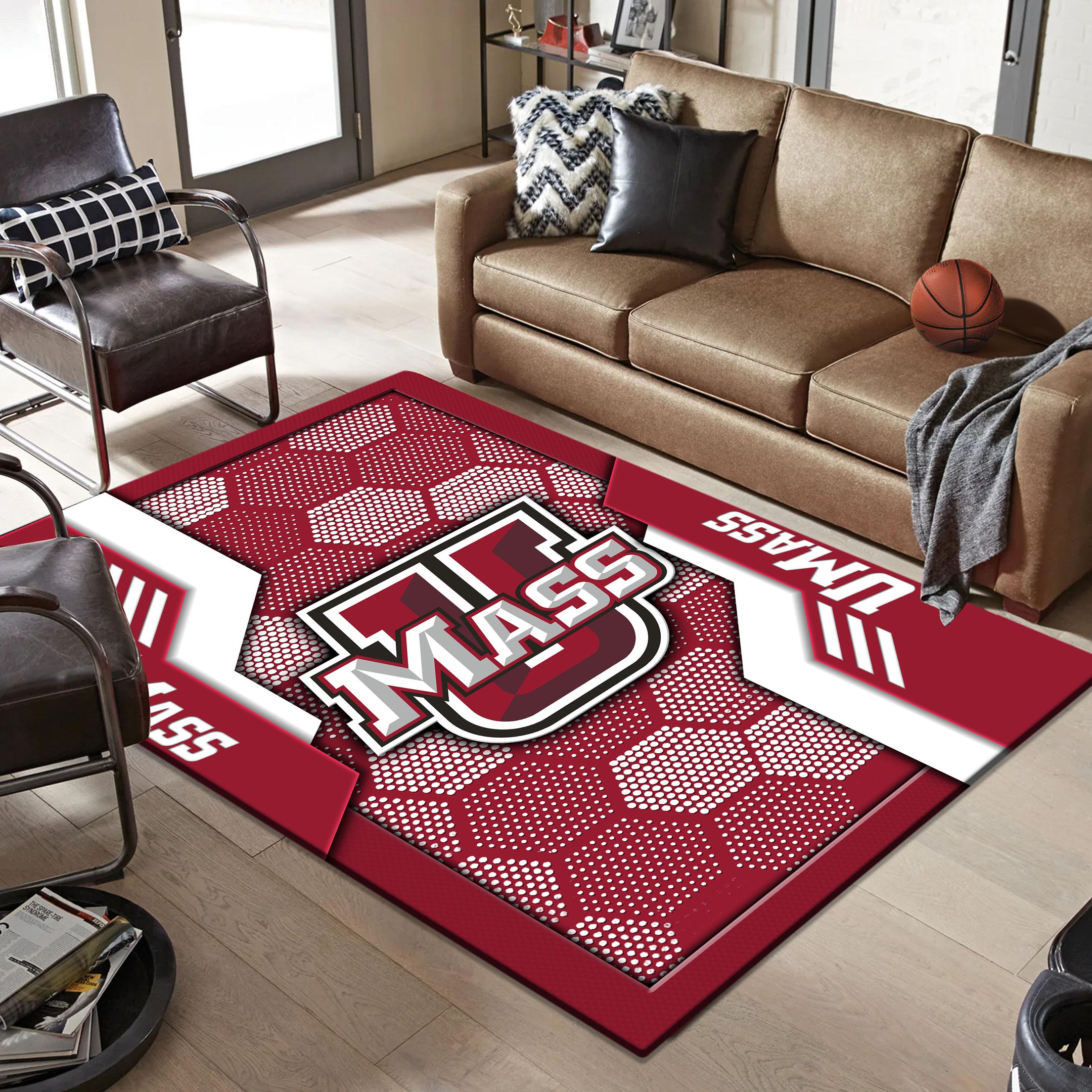 UMass Minutemen Area Rugs 3825 - Famjoys UMass Minutemen Area Rugs 3825 - Famjoys