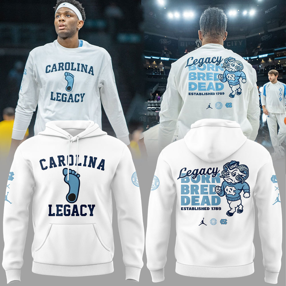 UNC Basketball LEGACY BORN BRED DEAD Hoodie Set+NT20102401ID10DS11 - Famjoys UNC Basketball LEGACY BORN BRED DEAD Hoodie Set+NT20102401ID10DS11 - Famjoys
