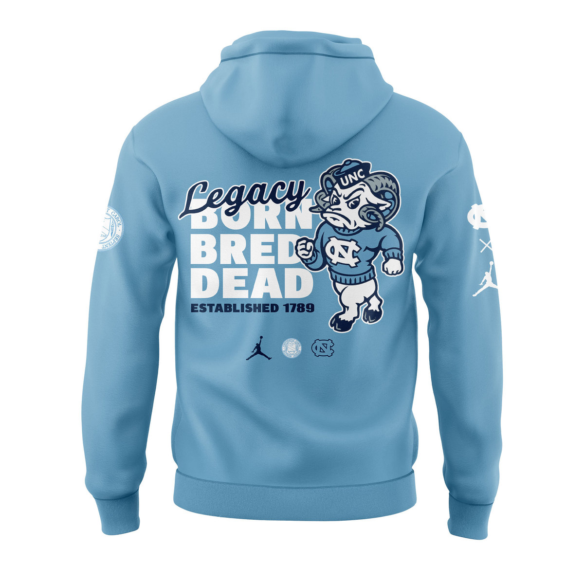 UNC Basketball LEGACY BORN BRED DEAD Hoodie Set+NT20102403ID10DS11 - Famjoys UNC Basketball LEGACY BORN BRED DEAD Hoodie Set+NT20102403ID10DS11 - Famjoys