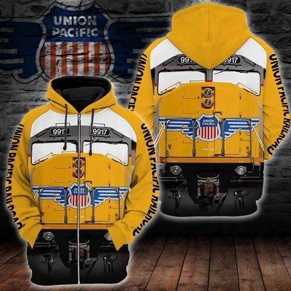 Union Pacific Driver Hoodie & Zip Hoodie - Famjoys Union Pacific Driver Hoodie & Zip Hoodie - Famjoys