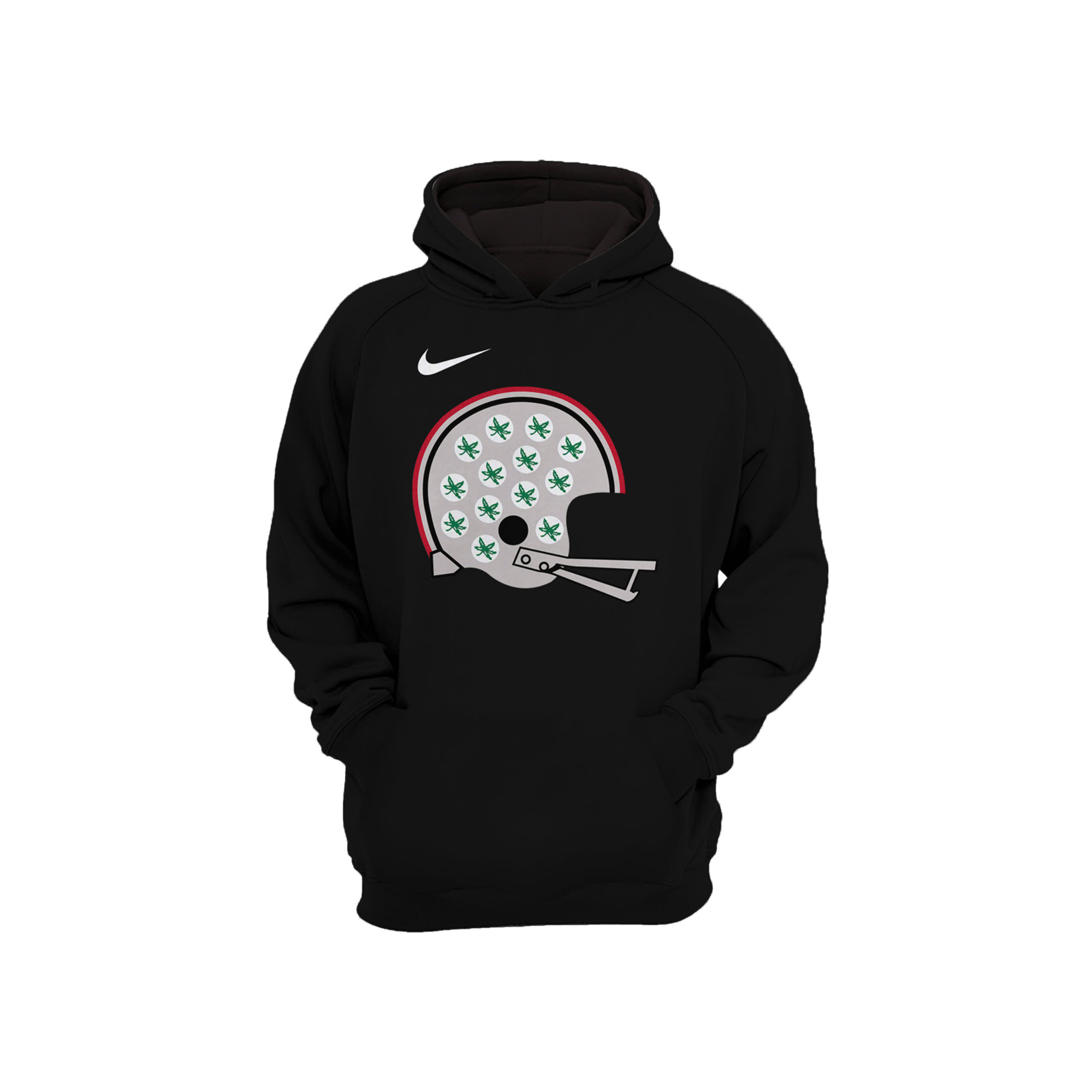 Unise Ohio State Buckeyes Raglan Hoodie - Famjoys Unise Ohio State Buckeyes Raglan Hoodie - Famjoys