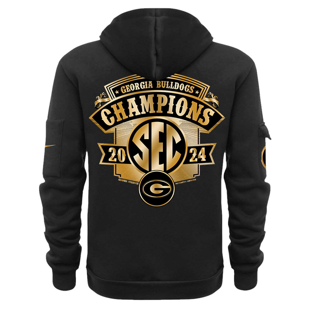 Unisex Georgia Bulldogs SEC Football Conference Champions New Hoodie - Famjoys Unisex Georgia Bulldogs SEC Football Conference Champions New Hoodie - Famjoys