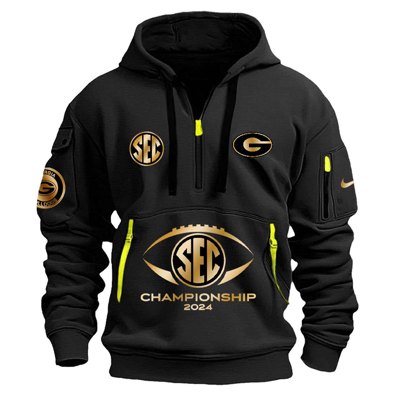 Unisex Georgia Bulldogs SEC Football Conference Champions New Hoodie - Famjoys Unisex Georgia Bulldogs SEC Football Conference Champions New Hoodie - Famjoys