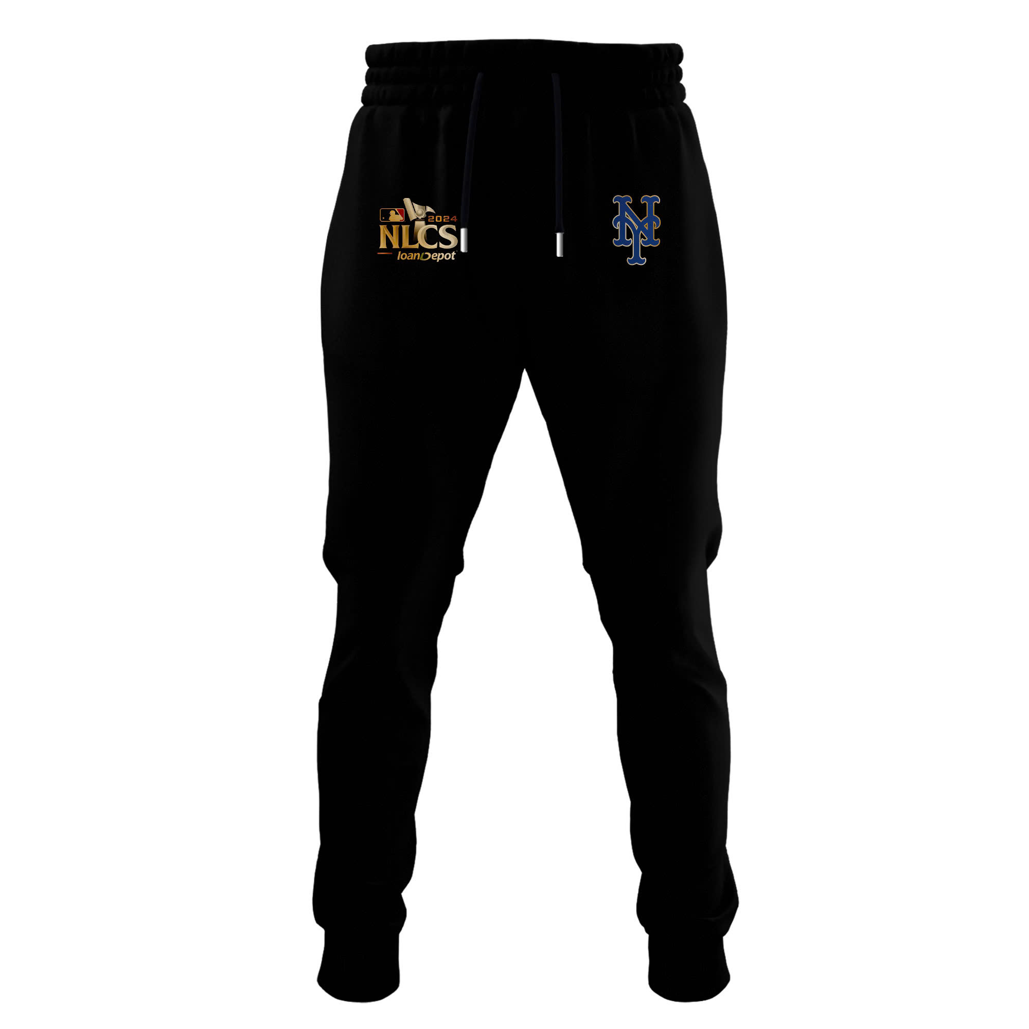 Unisex NYM Black NLCS TShirt - Famjoys Unisex NYM Black NLCS TShirt - Famjoys