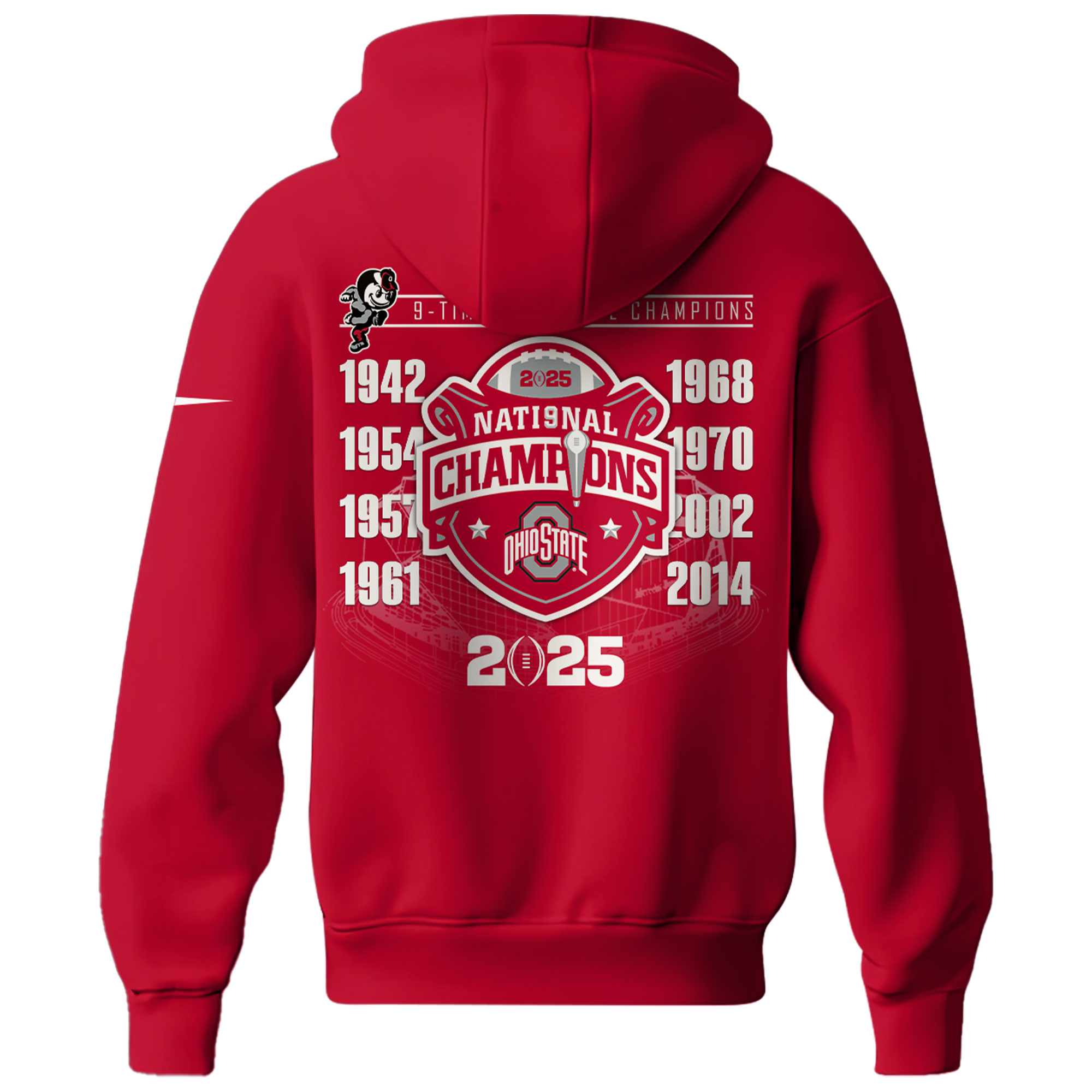 Unisex Ohio State National Champions Hoodie - Famjoys Unisex Ohio State National Champions Hoodie - Famjoys