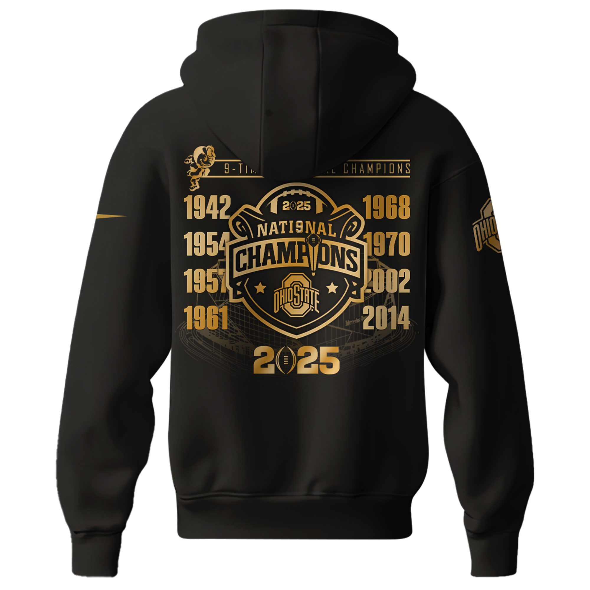 Unisex Ohio State National Champions Hoodie - Famjoys Unisex Ohio State National Champions Hoodie - Famjoys