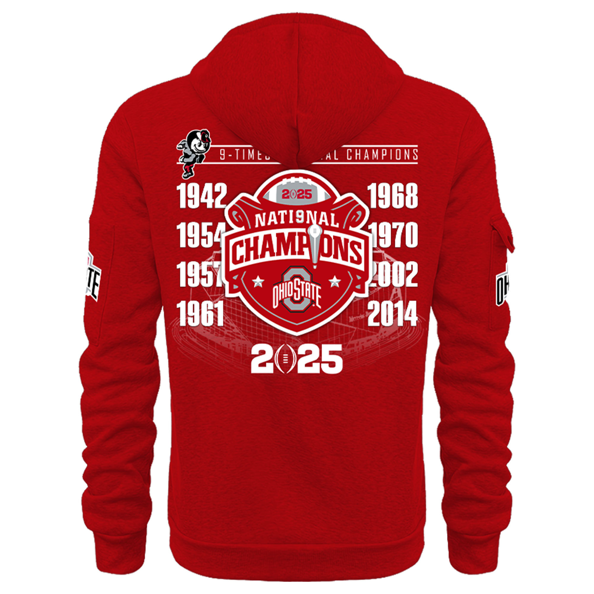 Unisex Ohio State National Champions New Hoodie s - Famjoys Unisex Ohio State National Champions New Hoodie s - Famjoys