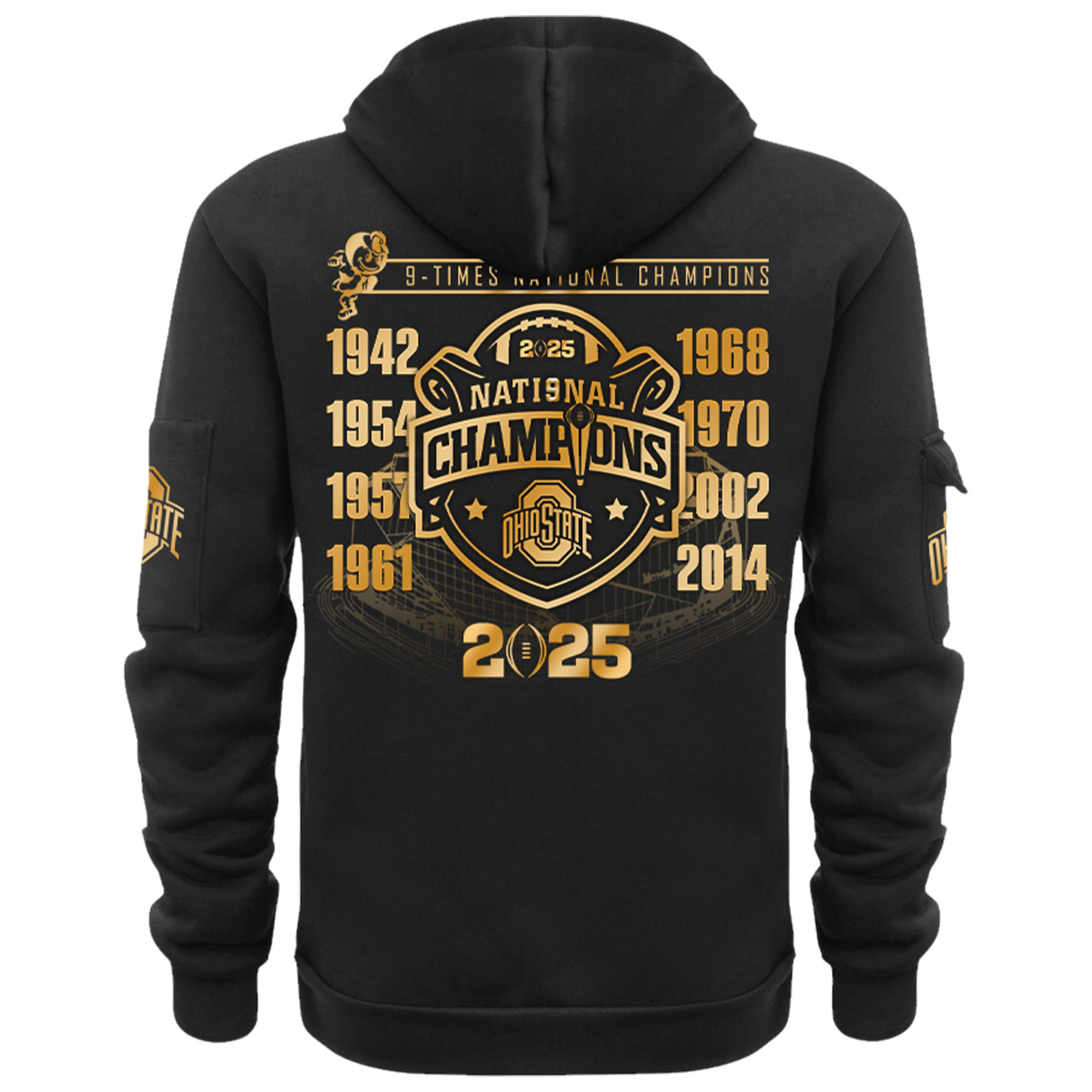 Unisex Ohio State National Champions New Hoodie s - Famjoys Unisex Ohio State National Champions New Hoodie s - Famjoys