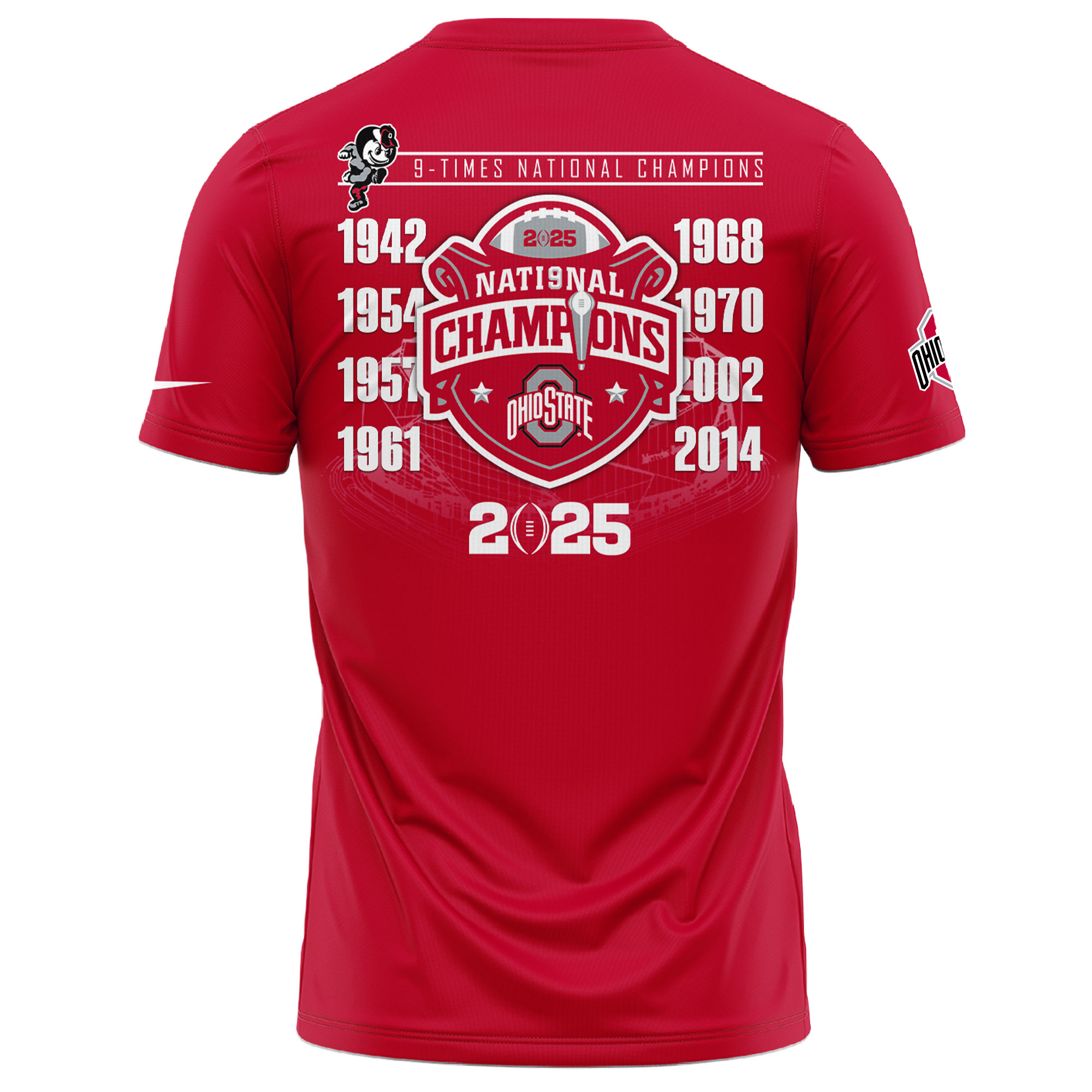 Unisex Ohio State National Champions TShirt s - Famjoys Unisex Ohio State National Champions TShirt s - Famjoys