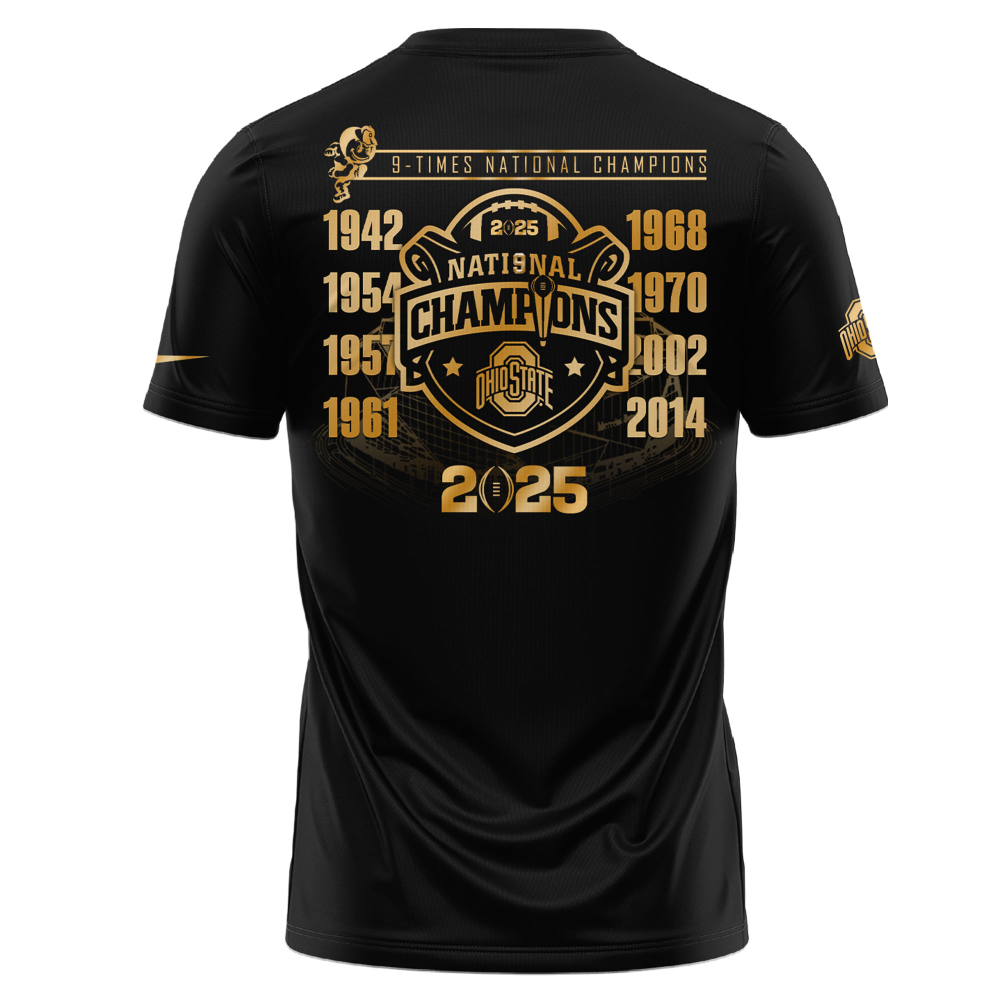 Unisex Ohio State National Champions TShirt s - Famjoys Unisex Ohio State National Champions TShirt s - Famjoys