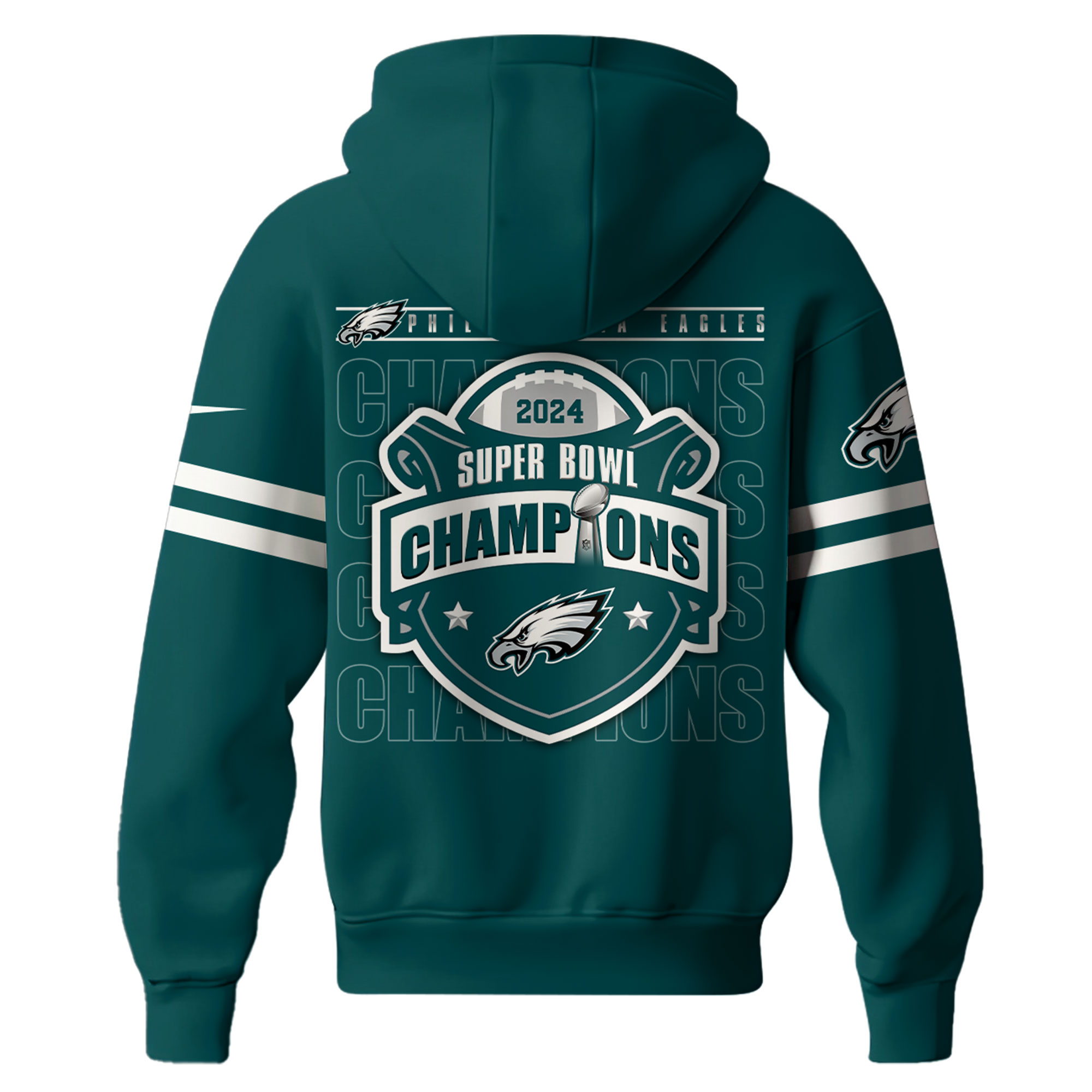 Unisex Philadelphia Eagles Super Bowl Champions Hoodie s - Famjoys Unisex Philadelphia Eagles Super Bowl Champions Hoodie s - Famjoys