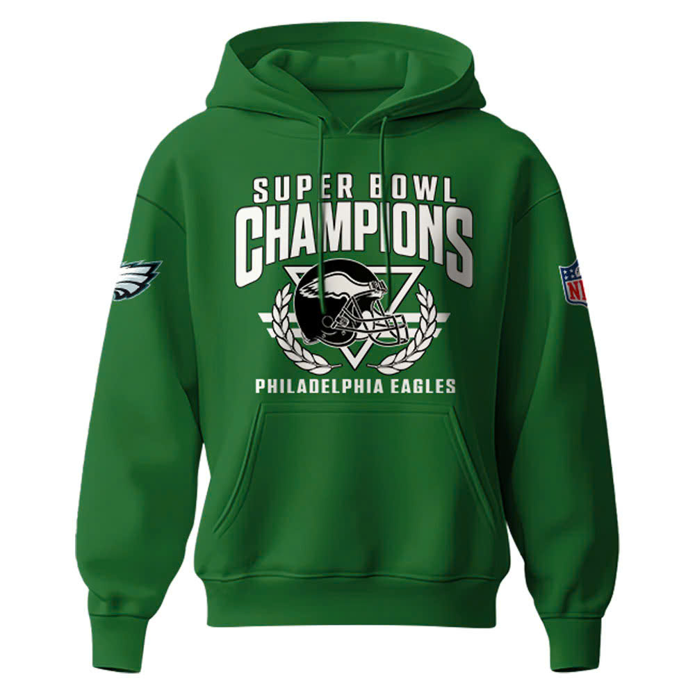 Unisex Philadelphia Eagles Super Bowl Champions Hoodie s - Famjoys Unisex Philadelphia Eagles Super Bowl Champions Hoodie s - Famjoys