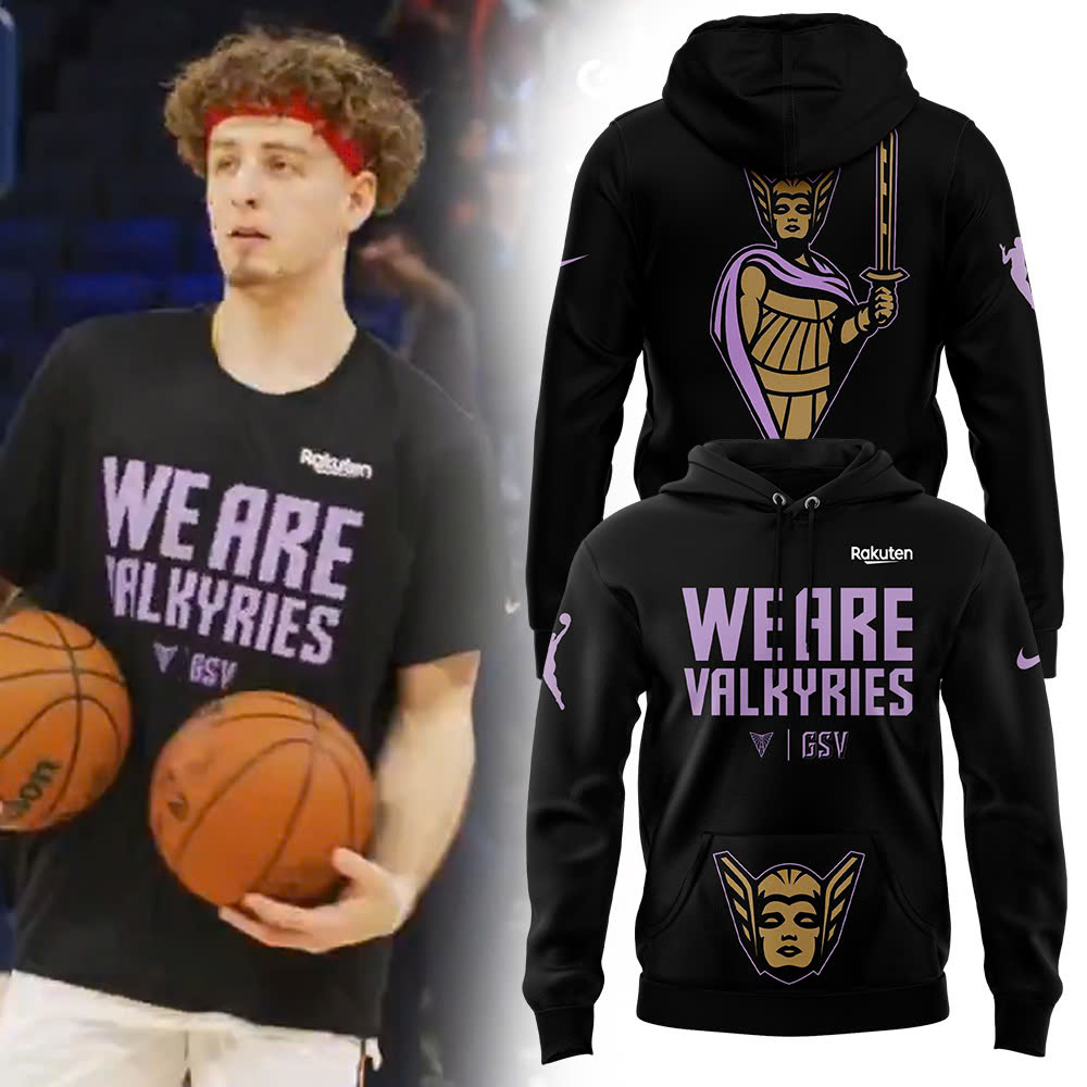 Unisex Playa Society Black Golden State Valkyries Secondary Logo Hoodie - Famjoys Unisex Playa Society Black Golden State Valkyries Secondary Logo Hoodie - Famjoys